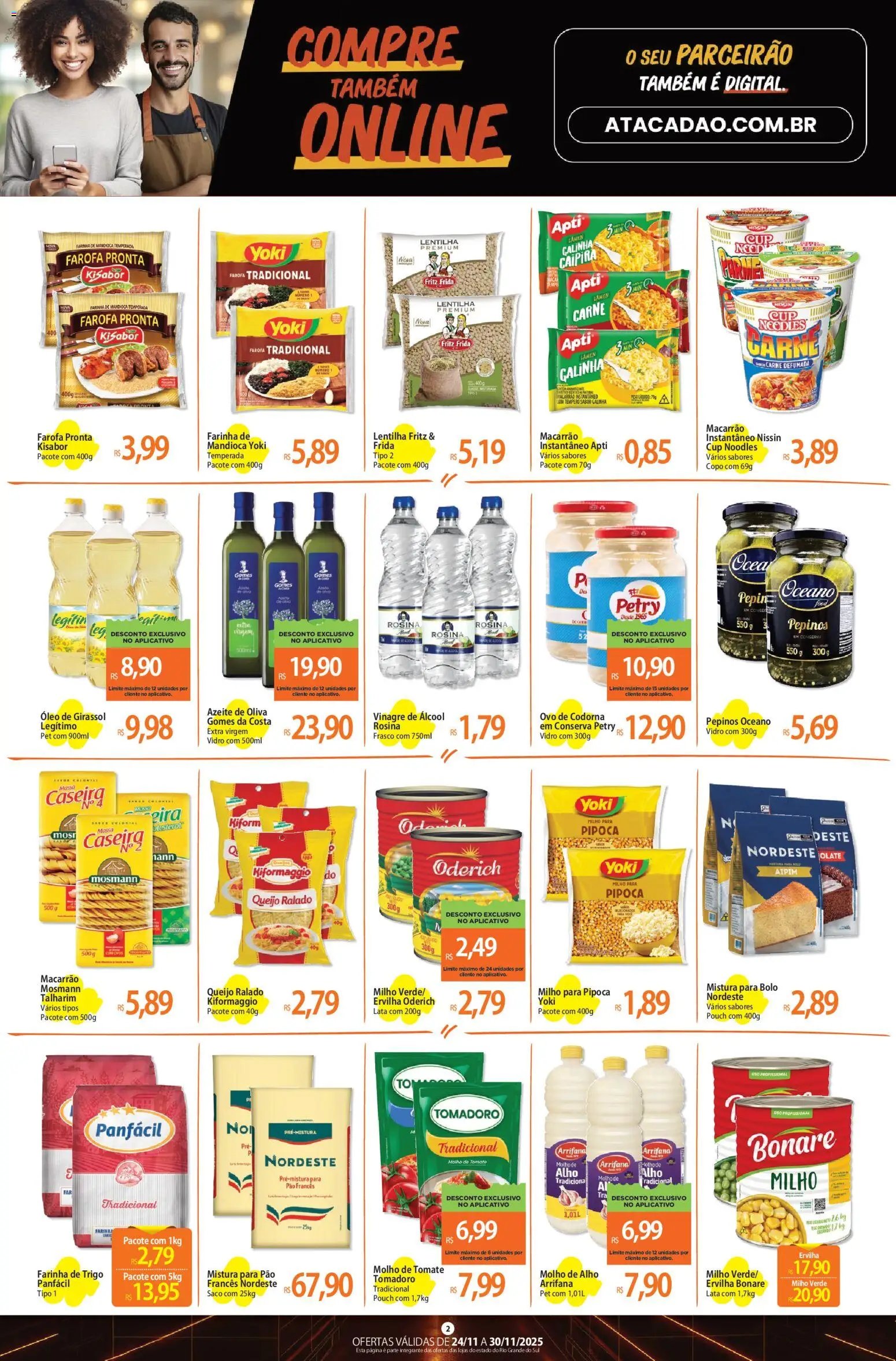 Atacadão folheto a partir de 24/11/2025 Ofertas - RS (2025-11-24 - 2025-11-30)