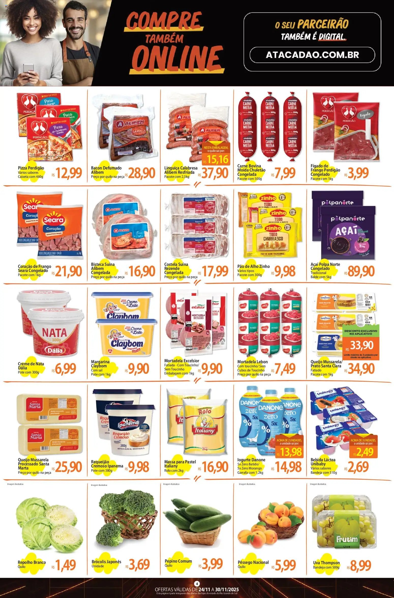 Atacadão folheto a partir de 24/11/2025 Ofertas - RS (2025-11-24 - 2025-11-30)
