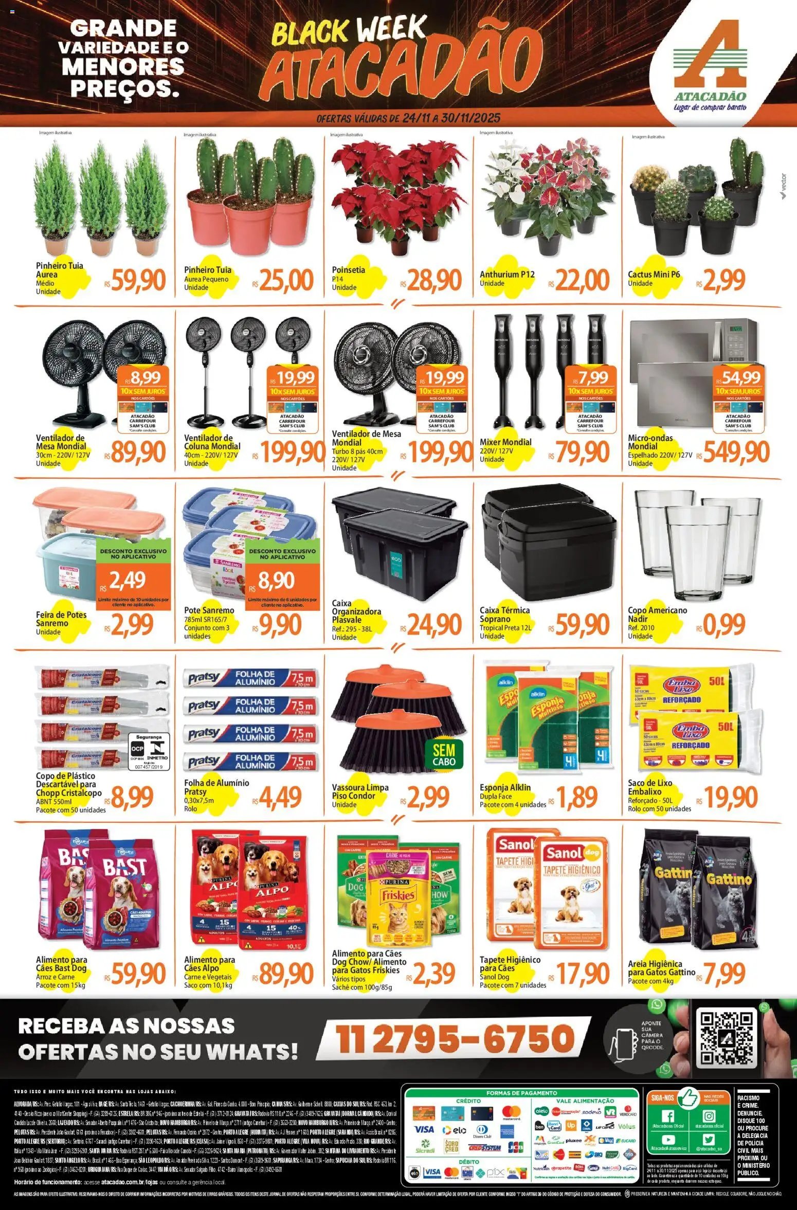 Atacadão folheto a partir de 24/11/2025 Ofertas - RS (2025-11-24 - 2025-11-30)