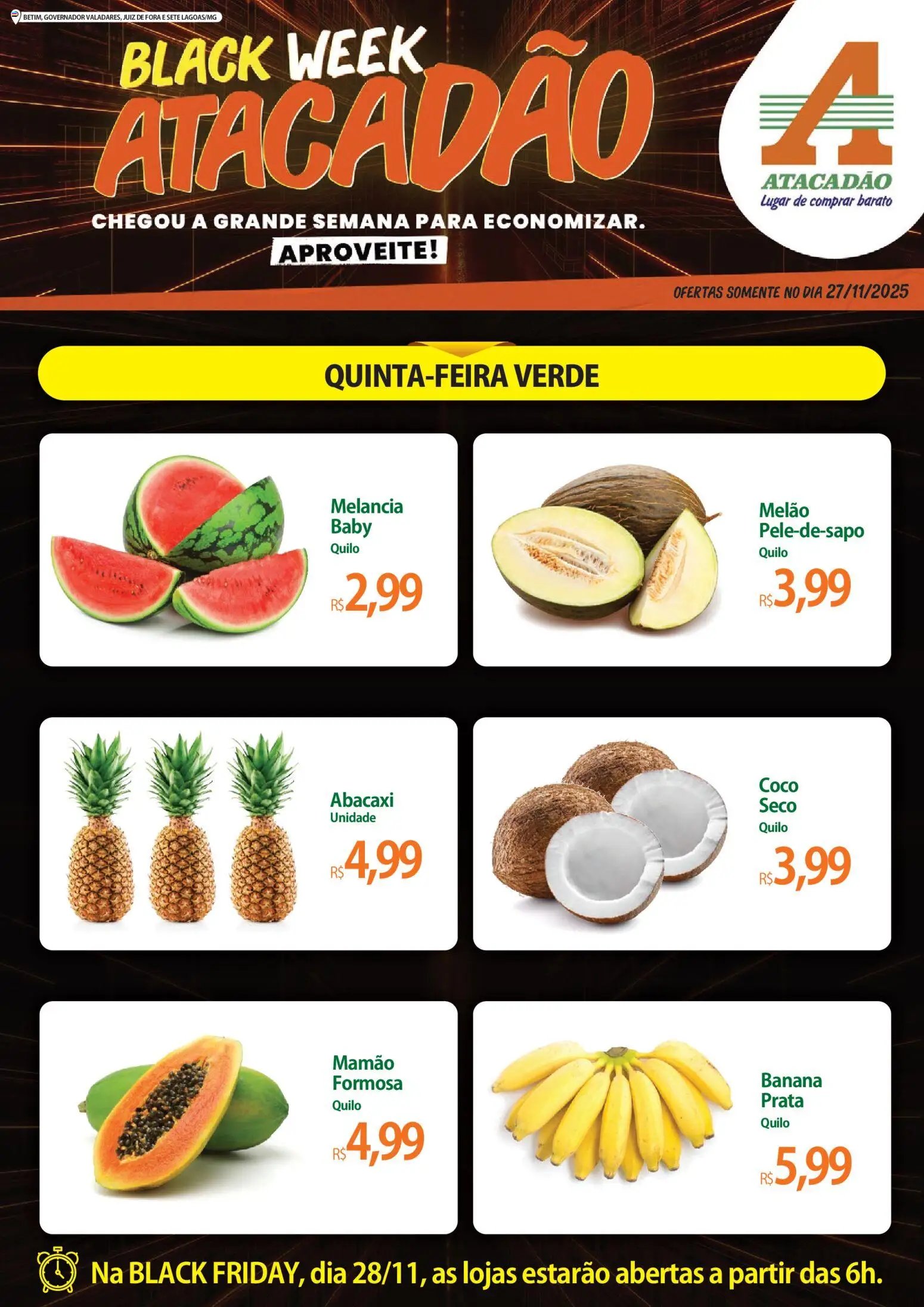 Atacadão folheto a partir de 27/11/2025 Ofertas - MG (2025-11-27 - 2025-11-27)