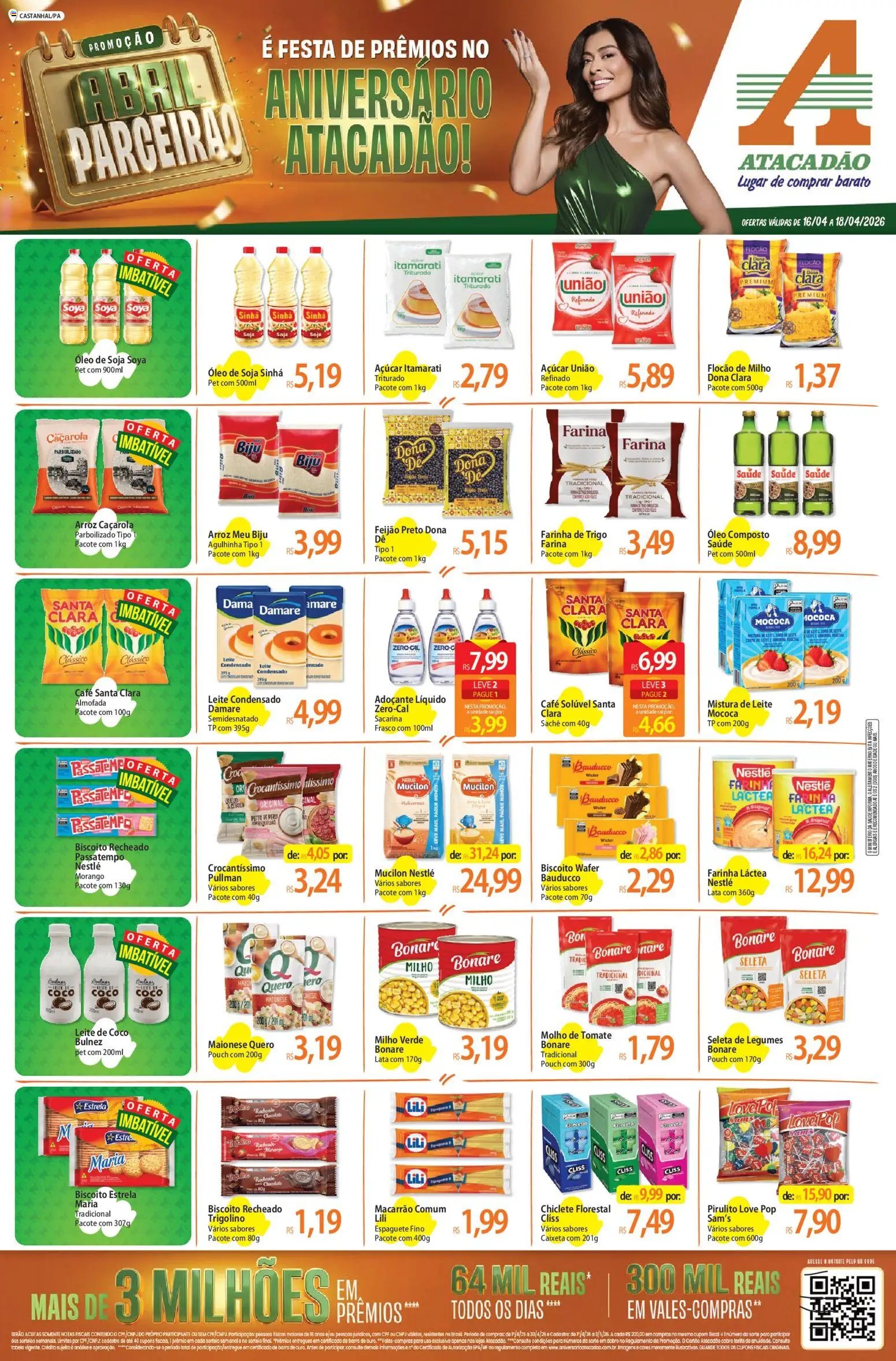 Atacadão folheto a partir de 16/04/2026 Atacadão ofertas - PA (2026-04-16 - 2026-04-18)