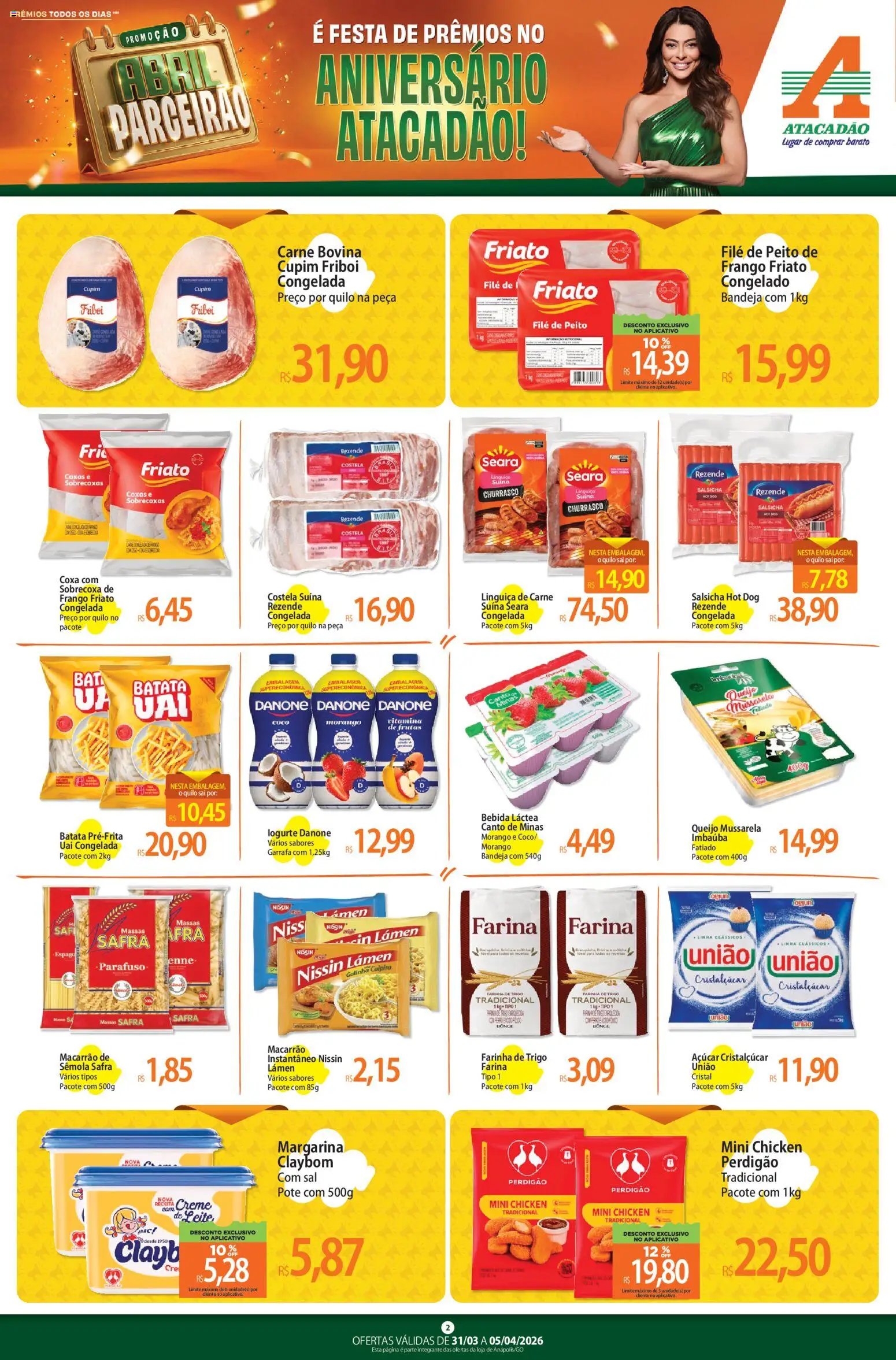 Atacadão folheto a partir de 31/03/2026 Atacadão ofertas - GO (2026-03-31 - 2026-04-05)