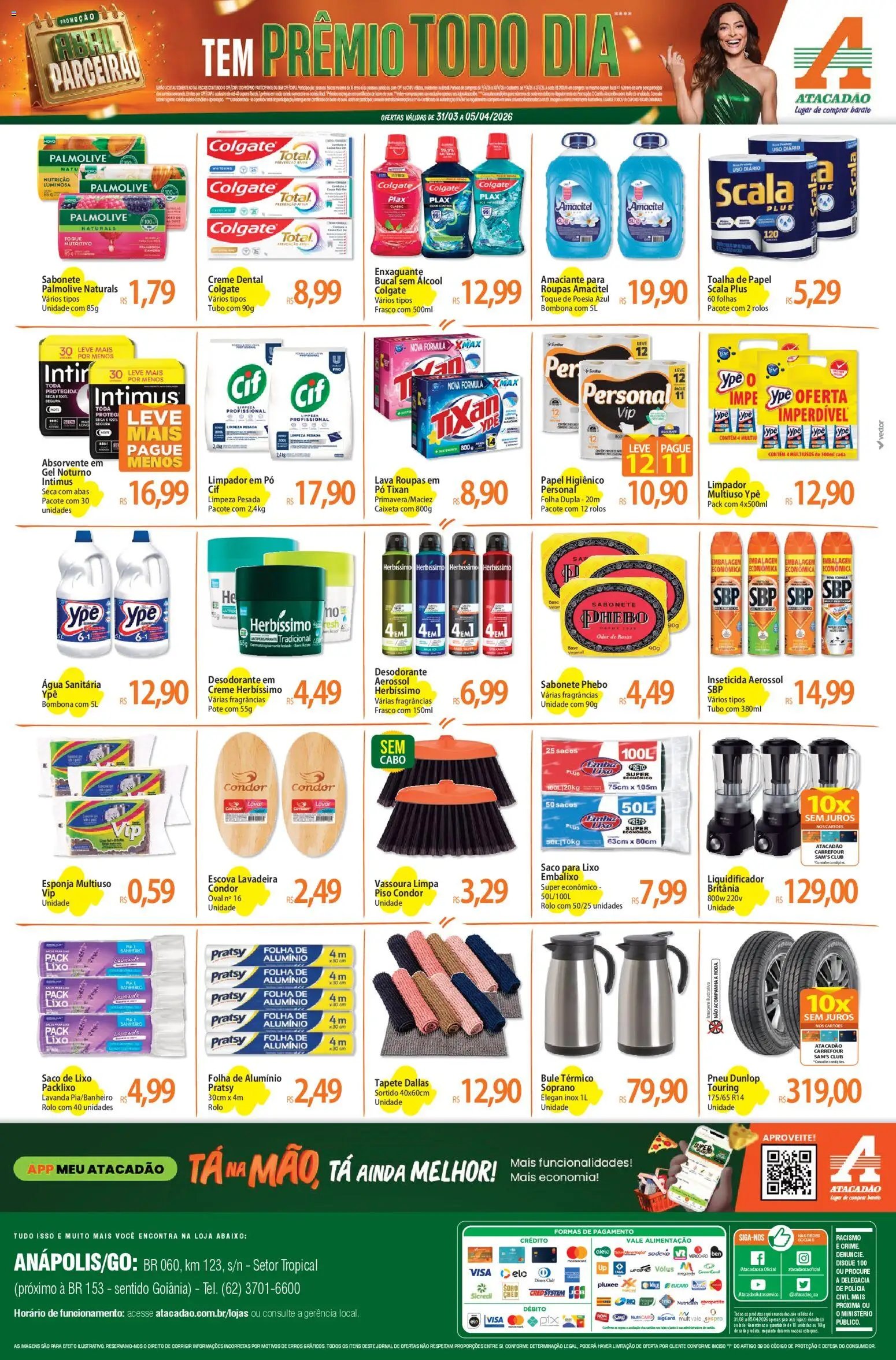 Atacadão folheto a partir de 31/03/2026 Atacadão ofertas - GO (2026-03-31 - 2026-04-05)