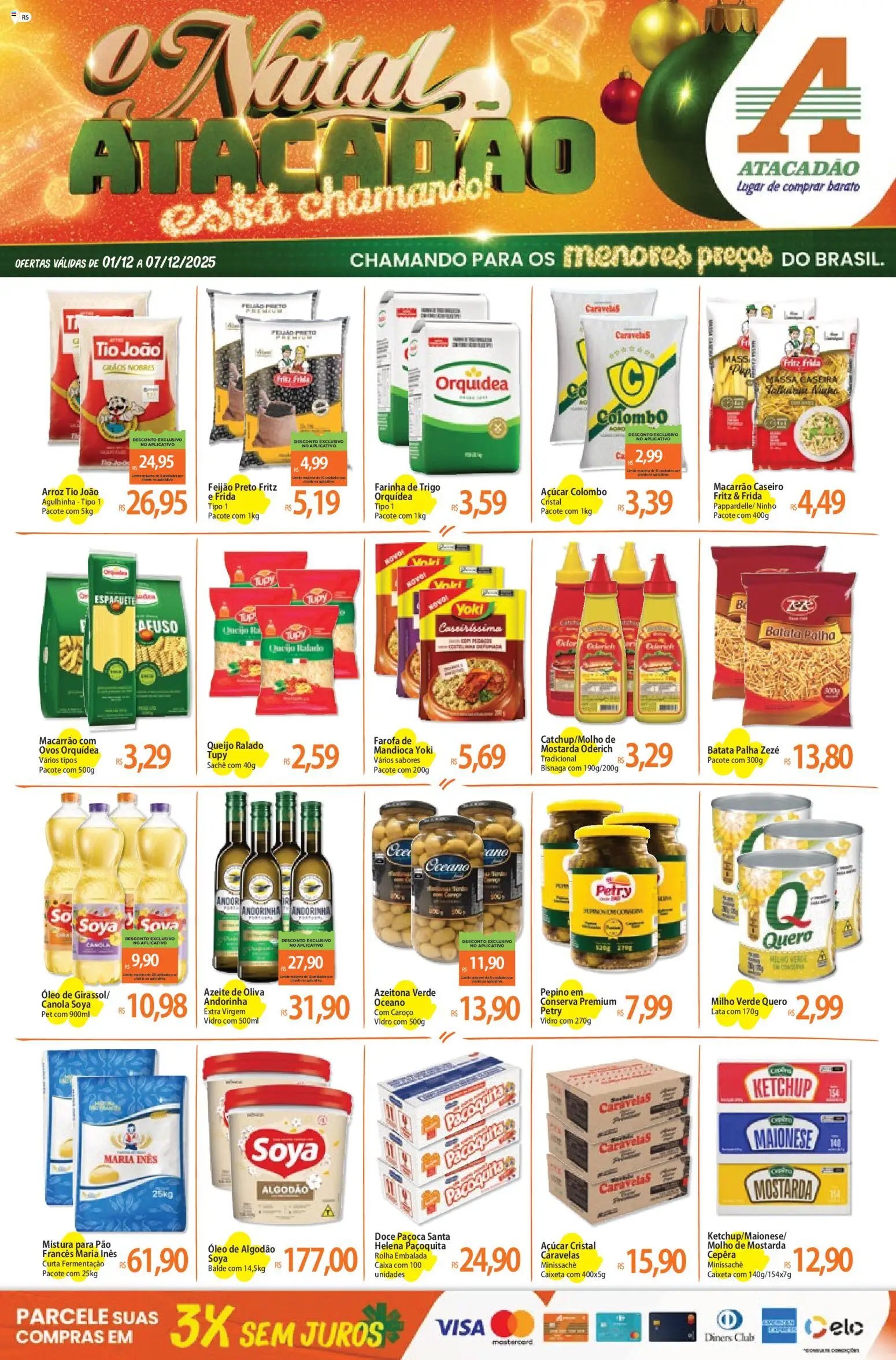 Atacadão folheto a partir de 01/12/2025 Ofertas - RS (2025-12-01 - 2025-12-07)