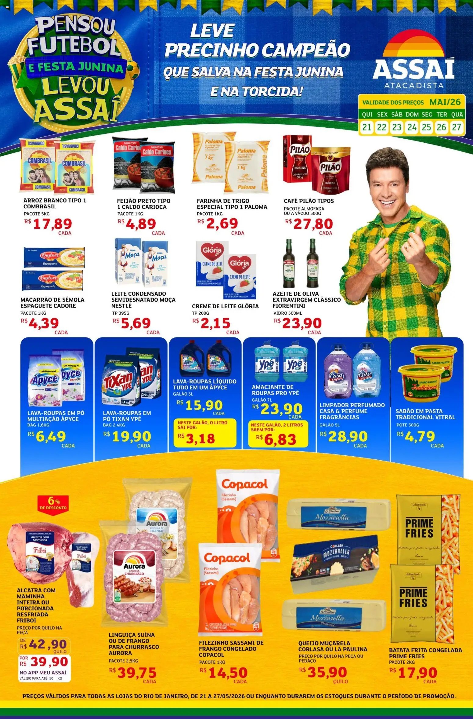 Assaí Atacadista folheto a partir de 21/05/2026 Assaí Atacadista ofertas (2026-05-21 - 2026-05-27)