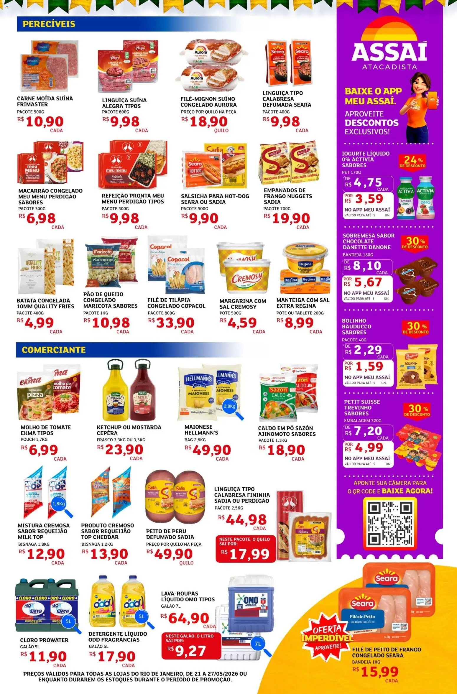 Assaí Atacadista folheto a partir de 21/05/2026 Assaí Atacadista ofertas (2026-05-21 - 2026-05-27)