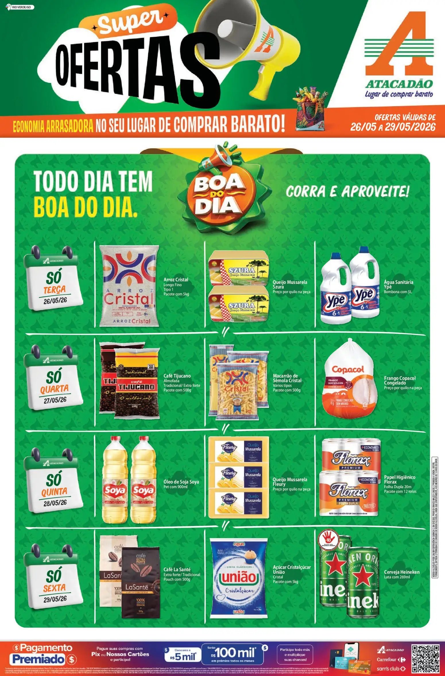 Atacadão folheto a partir de 26/05/2026 Atacadão ofertas - GO (2026-05-26 - 2026-05-29)