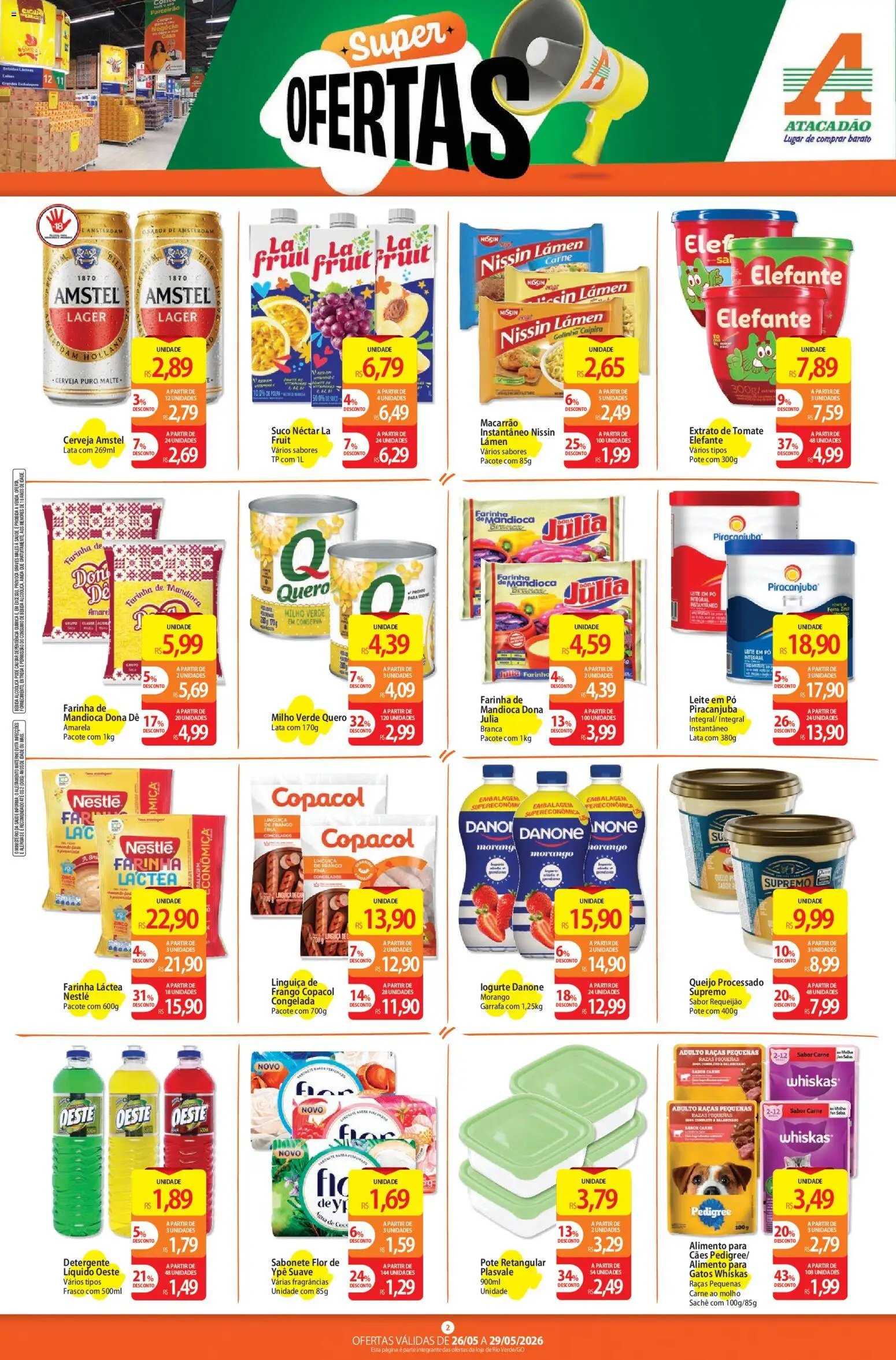 Atacadão folheto a partir de 26/05/2026 Atacadão ofertas - GO (2026-05-26 - 2026-05-29)