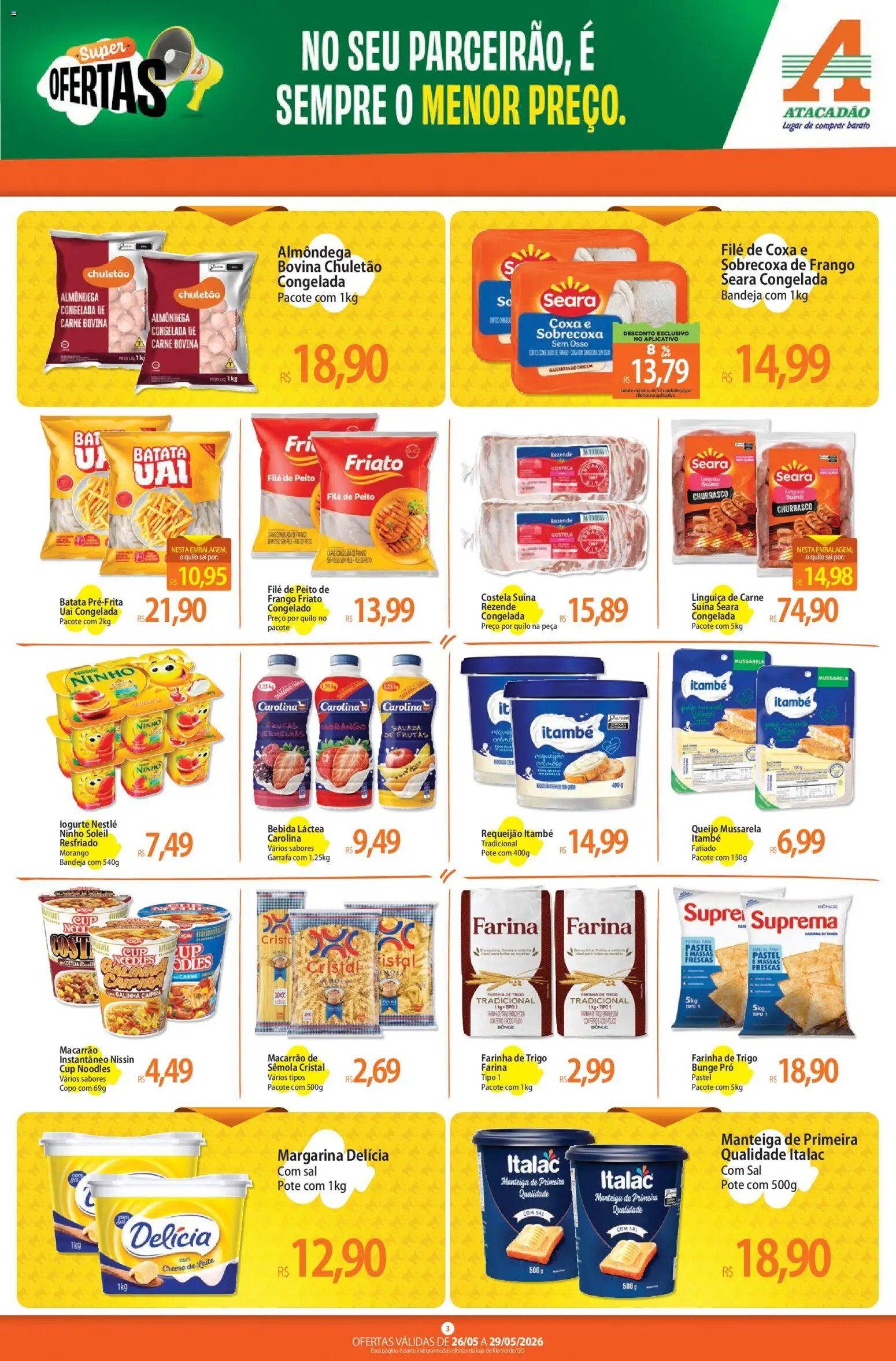 Atacadão folheto a partir de 26/05/2026 Atacadão ofertas - GO (2026-05-26 - 2026-05-29)