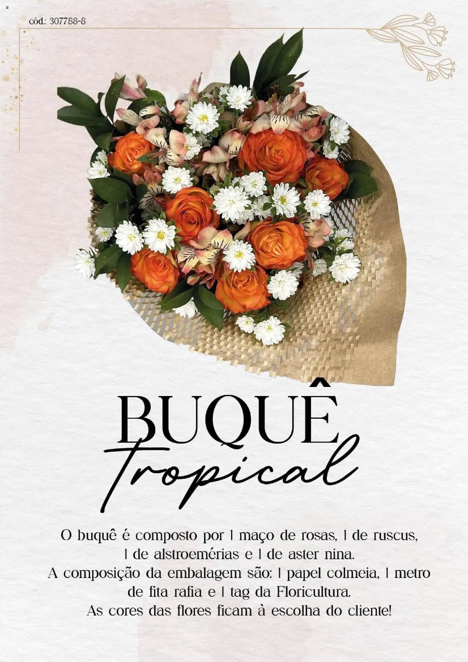 Bistek Supermercados folheto a partir de 06/02/2026 Bistek Supermercados ofertas de Buquês de Flores  (2026-02-06 - 2026-12-31)