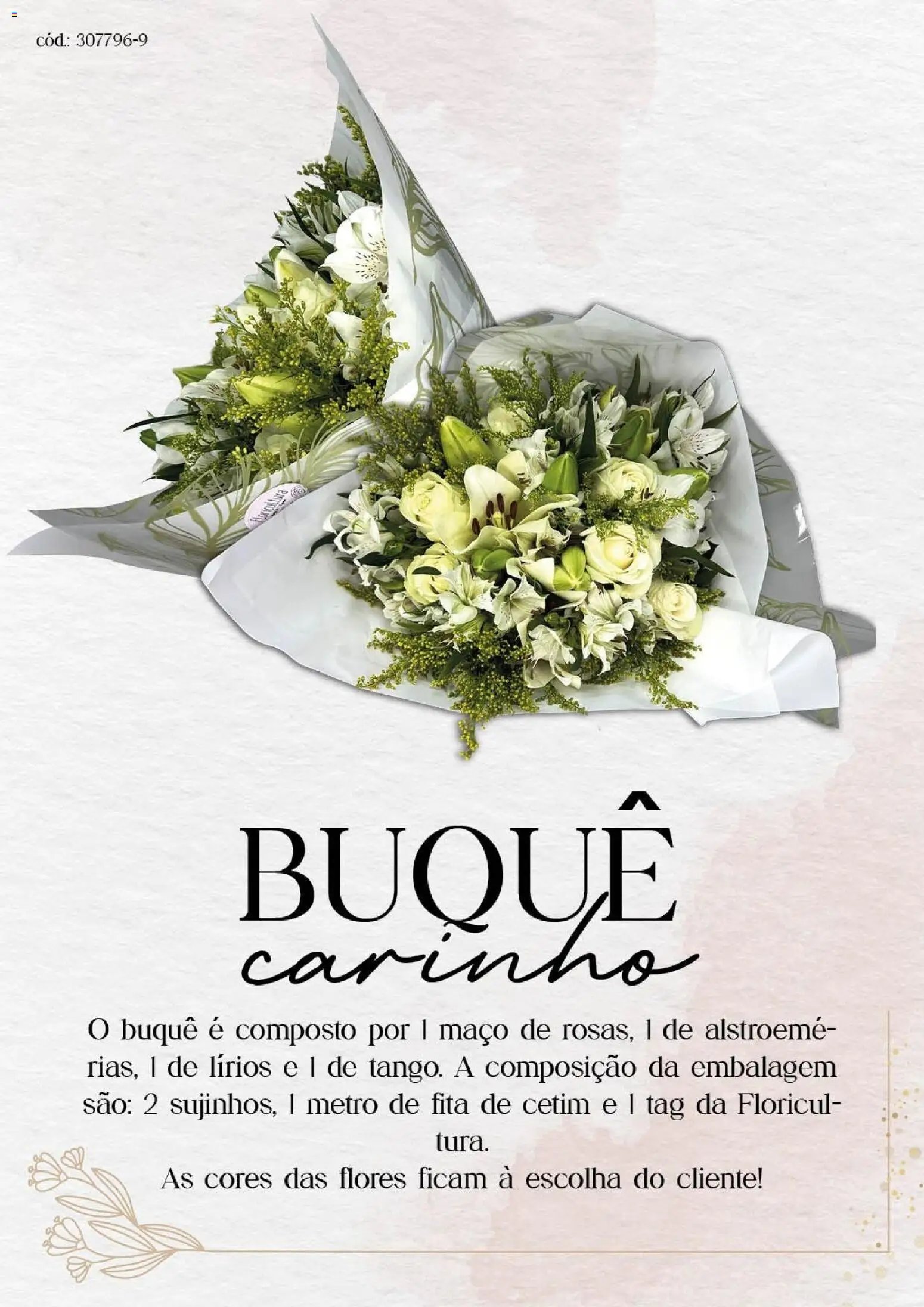 Bistek Supermercados folheto a partir de 06/02/2026 Bistek Supermercados ofertas de Buquês de Flores  (2026-02-06 - 2026-12-31)