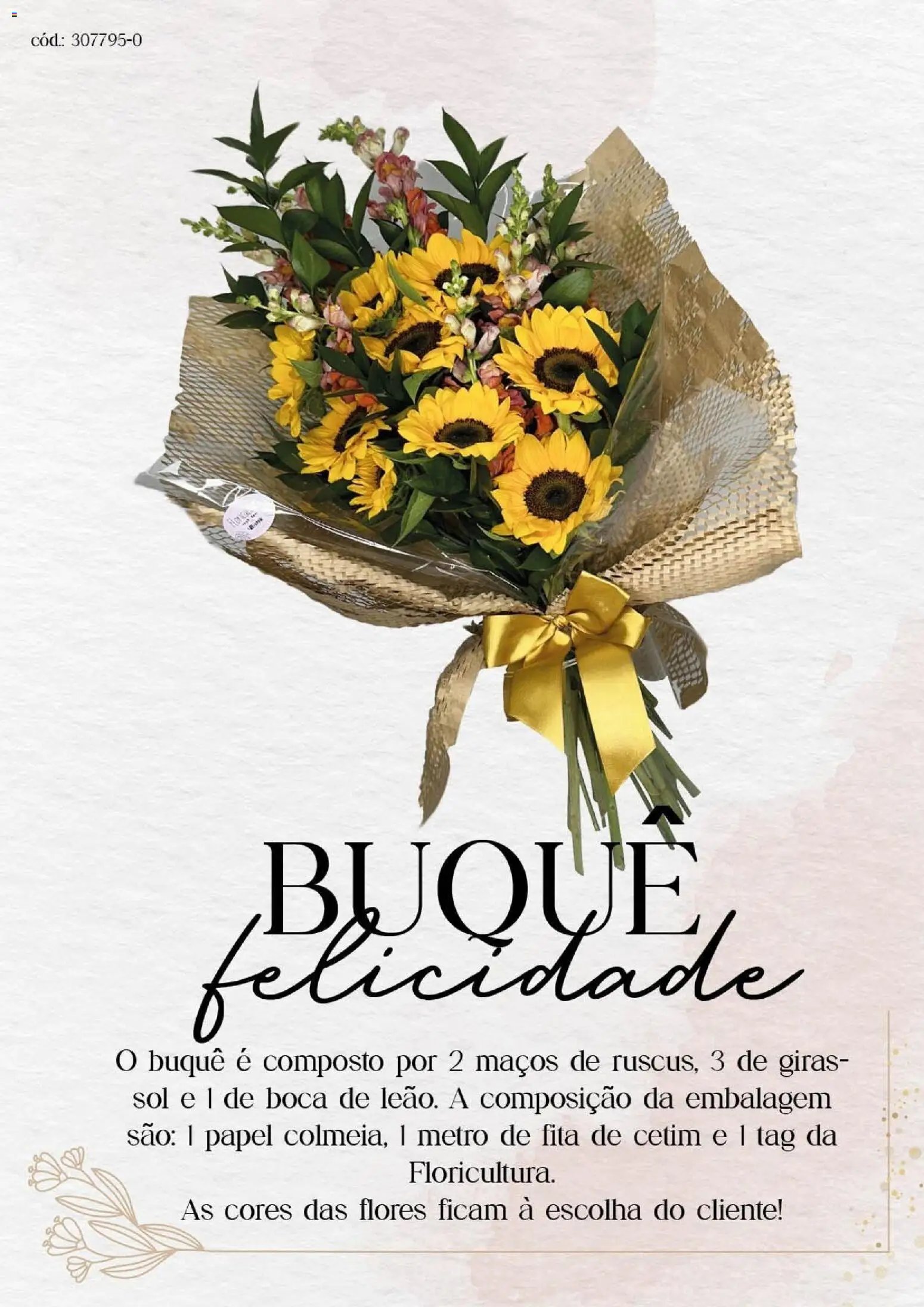 Bistek Supermercados folheto a partir de 06/02/2026 Bistek Supermercados ofertas de Buquês de Flores  (2026-02-06 - 2026-12-31)