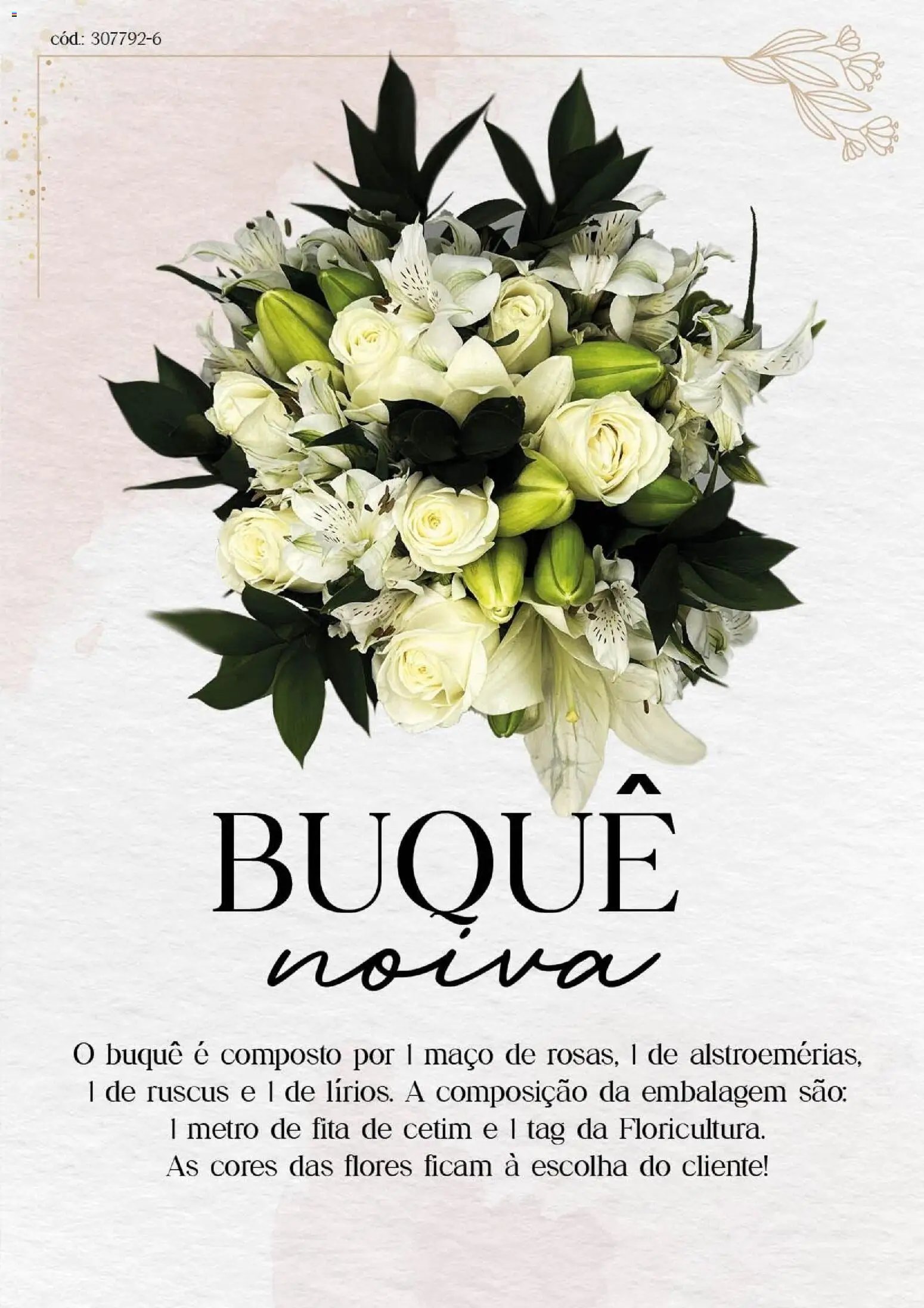 Bistek Supermercados folheto a partir de 06/02/2026 Bistek Supermercados ofertas de Buquês de Flores  (2026-02-06 - 2026-12-31)