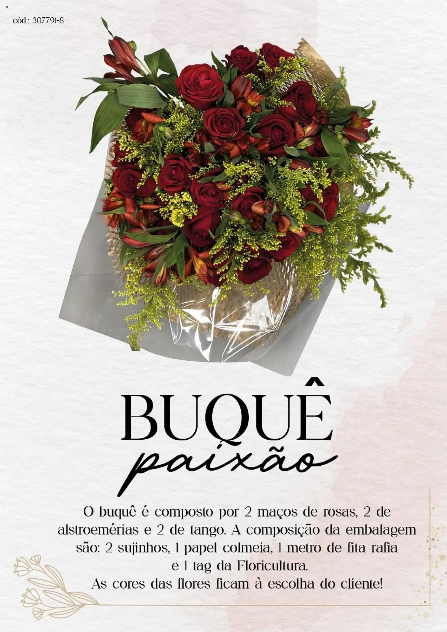 Bistek Supermercados folheto a partir de 06/02/2026 Bistek Supermercados ofertas de Buquês de Flores  (2026-02-06 - 2026-12-31)