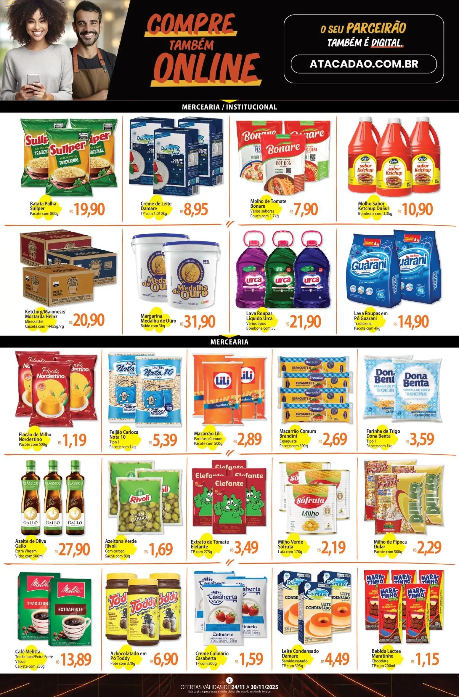 Atacadão folheto a partir de 24/11/2025 Ofertas - SE (2025-11-24 - 2025-11-30)