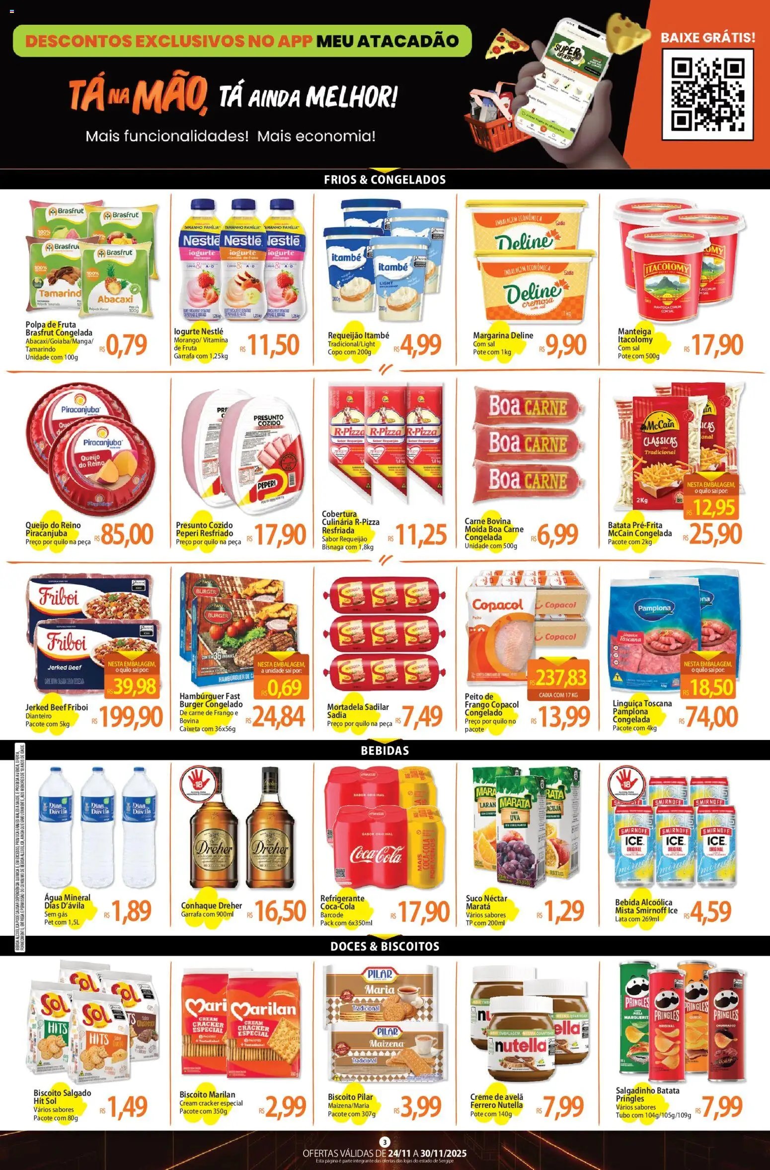 Atacadão folheto a partir de 24/11/2025 Ofertas - SE (2025-11-24 - 2025-11-30)