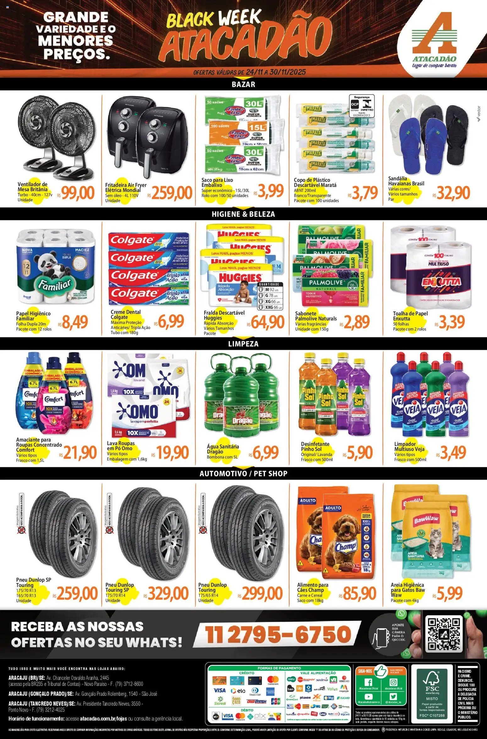 Atacadão folheto a partir de 24/11/2025 Ofertas - SE (2025-11-24 - 2025-11-30)