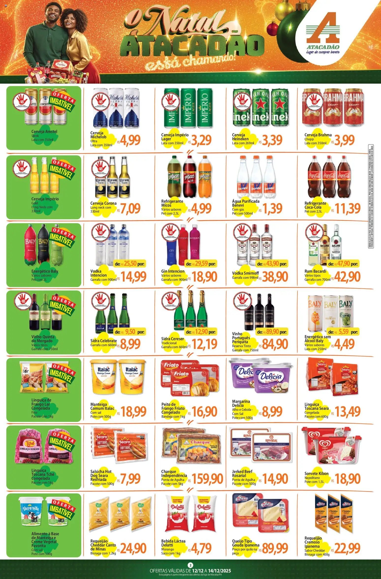 Atacadão folheto a partir de 12/12/2025 Ofertas - PA (2025-12-12 - 2025-12-14)