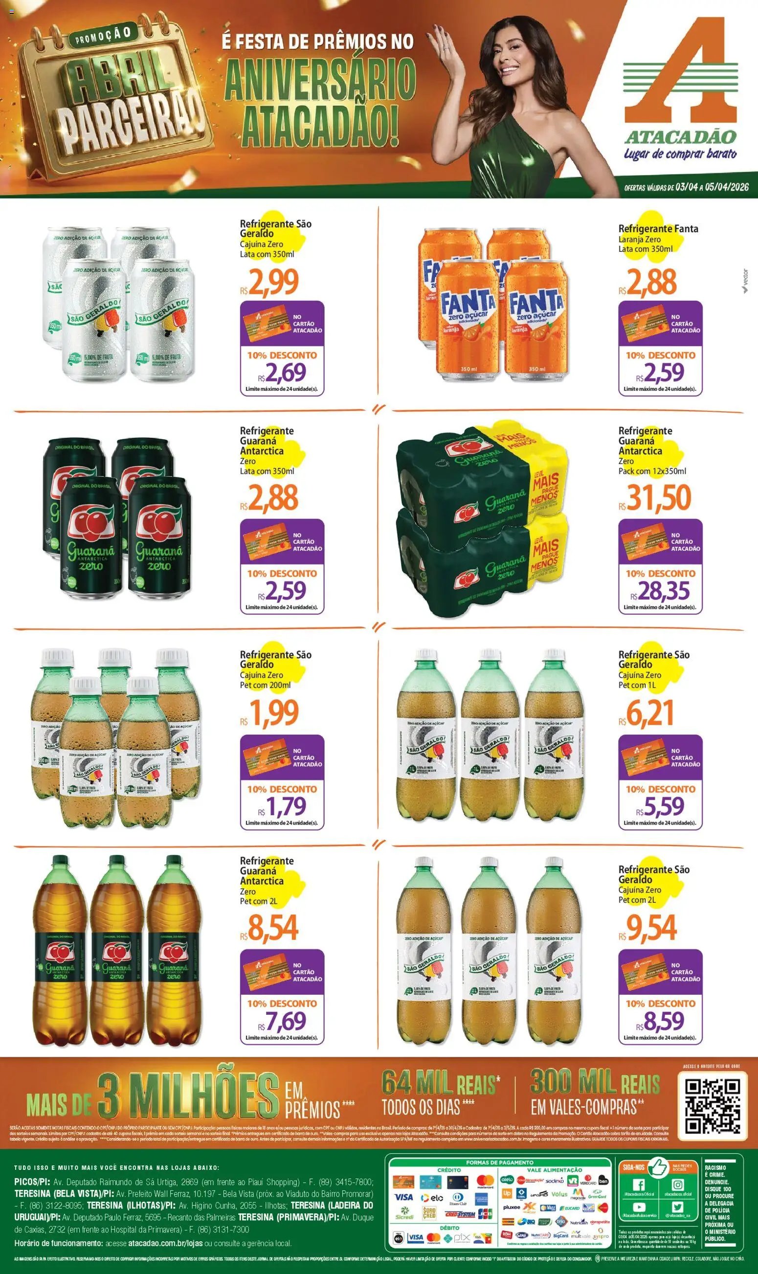 Atacadão folheto a partir de 03/04/2026 Atacadão ofertas - PI (2026-04-03 - 2026-04-05)