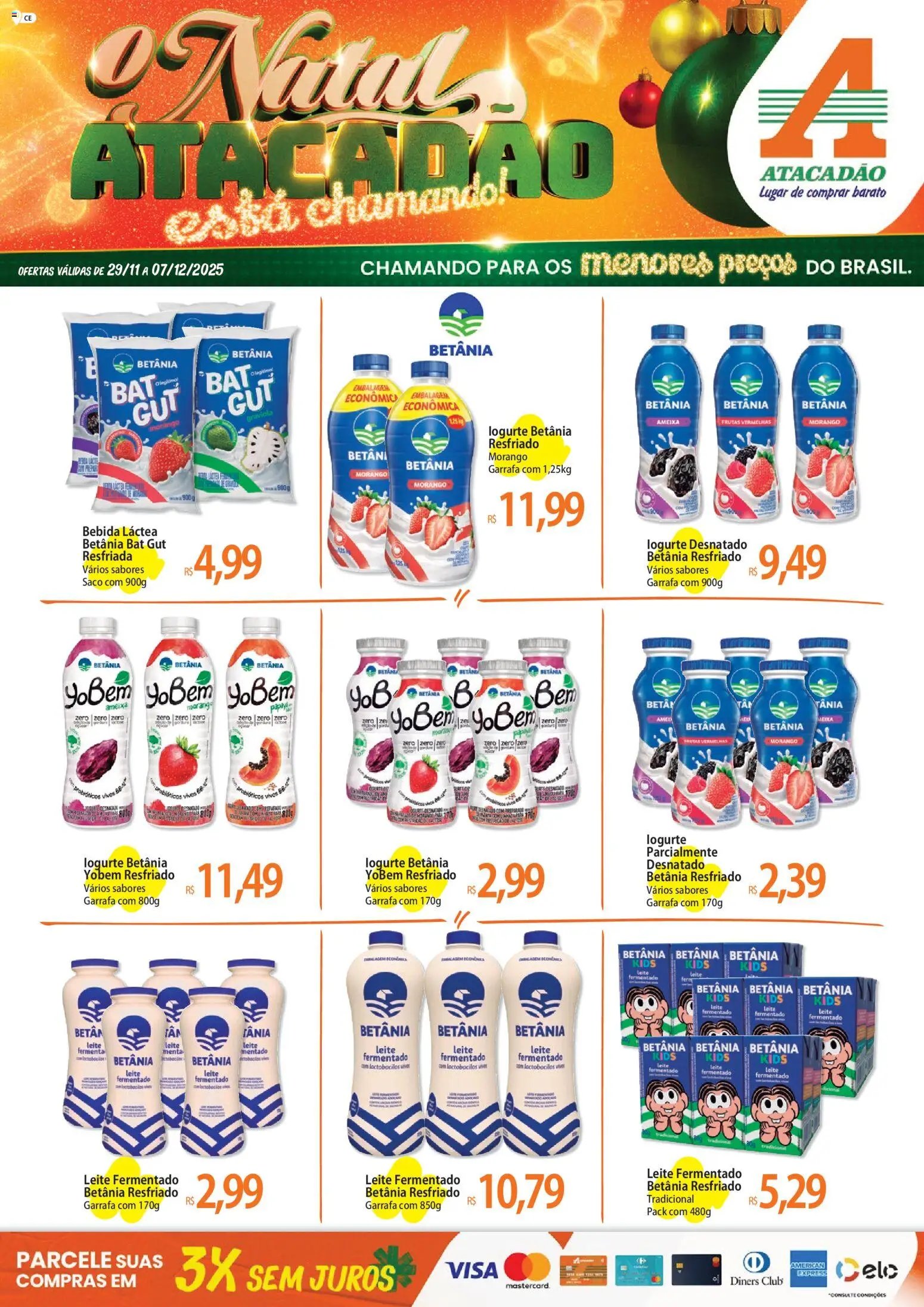 Atacadão folheto a partir de 29/11/2025 Ofertas - CE (2025-11-29 - 2025-12-07)