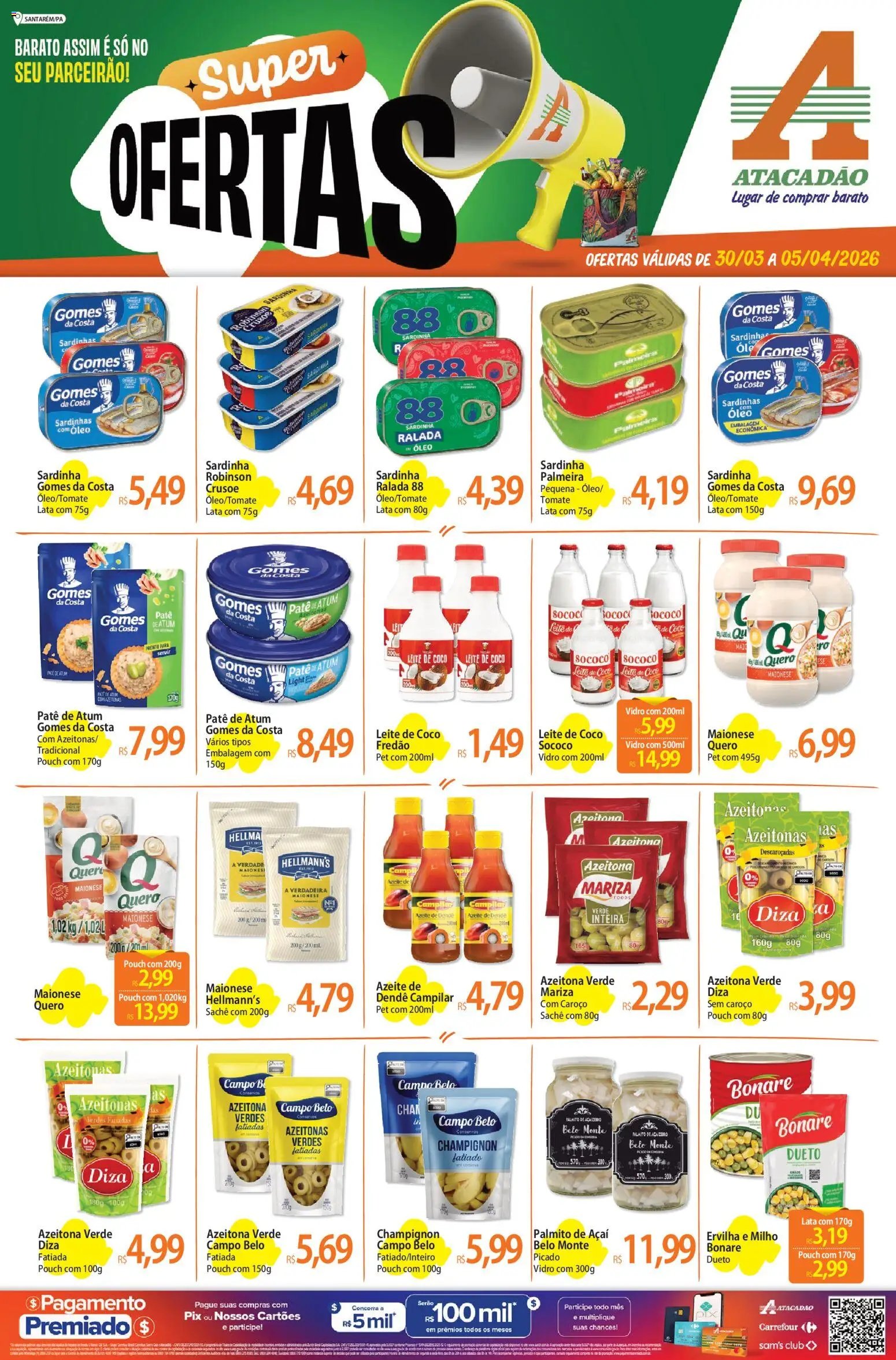 Atacadão folheto a partir de 30/03/2026 Atacadão ofertas - PA (2026-03-30 - 2026-04-05)