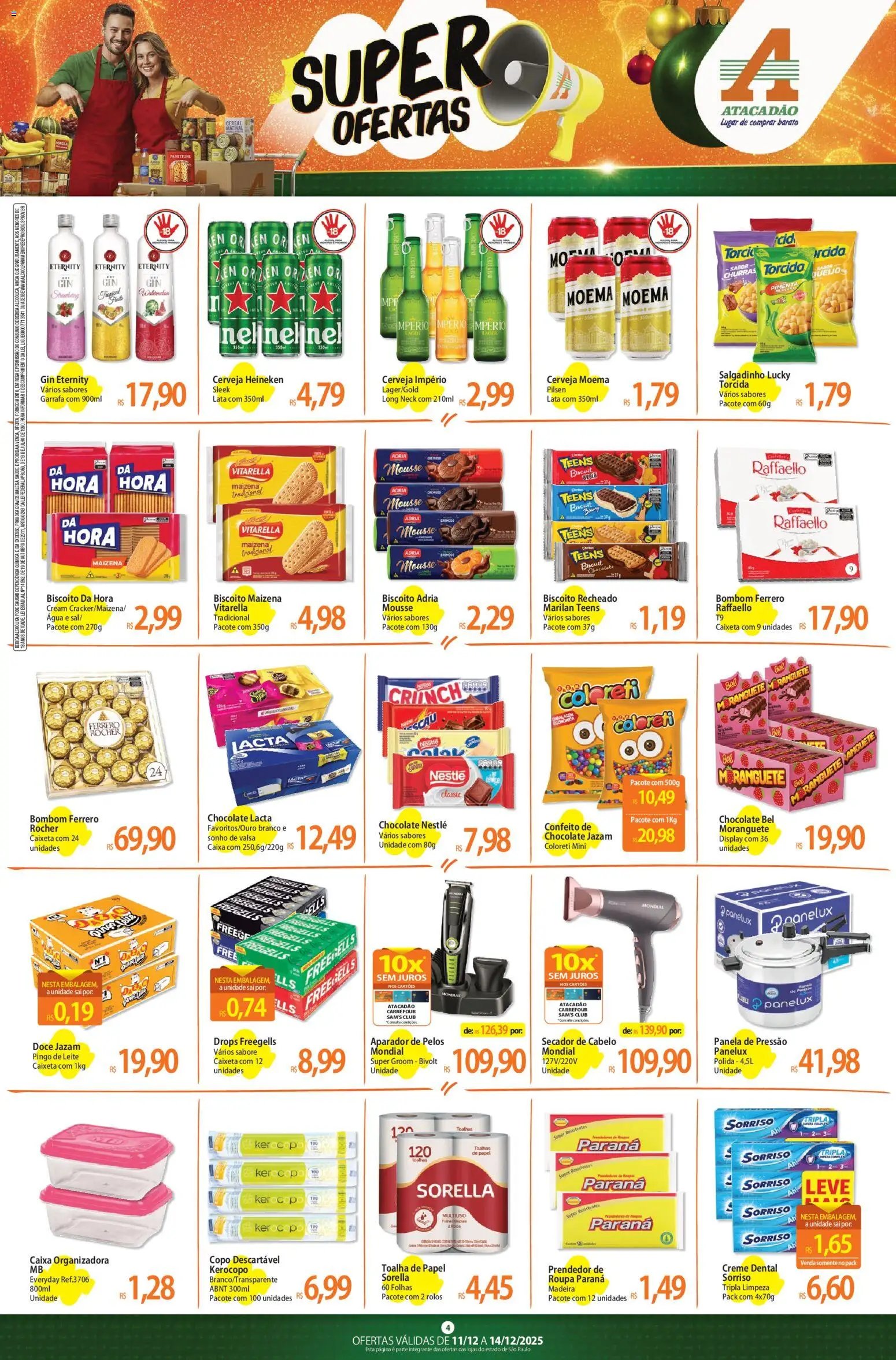 Atacadão folheto a partir de 11/12/2025 Ofertas - SP (2025-12-11 - 2025-12-14)