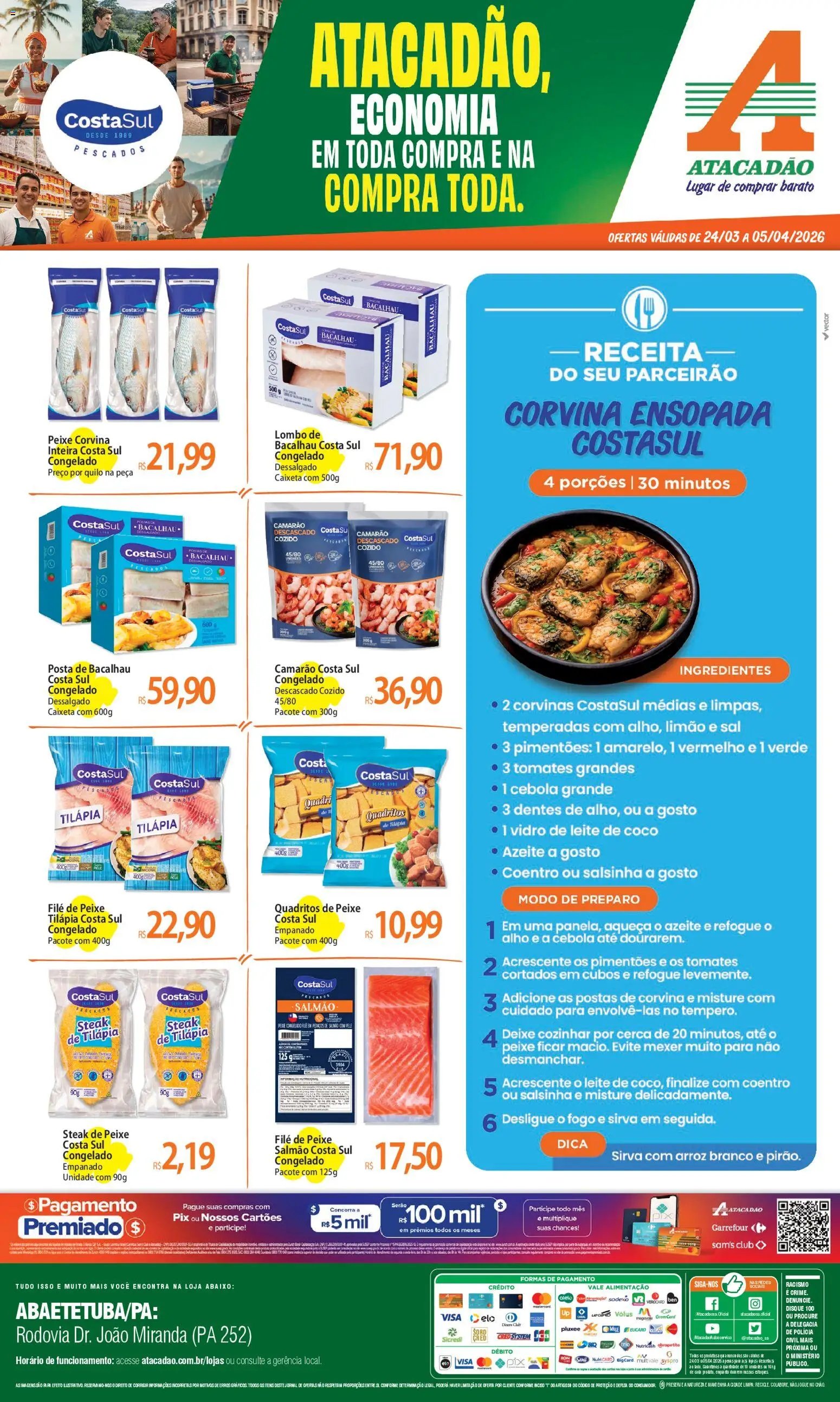 Atacadão folheto a partir de 24/03/2026 Atacadão ofertas - PA (2026-03-24 - 2026-04-05)