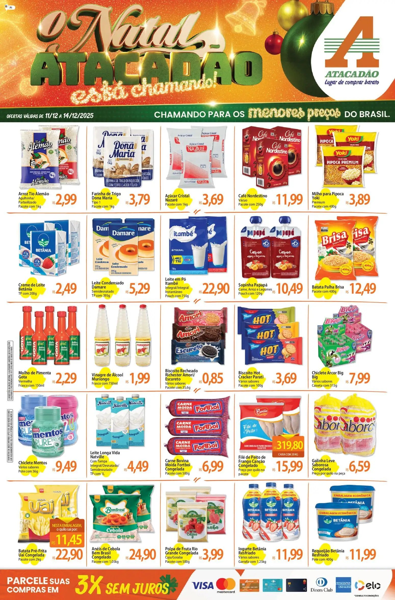 Atacadão folheto a partir de 11/12/2025 Ofertas - PI (2025-12-11 - 2025-12-14)