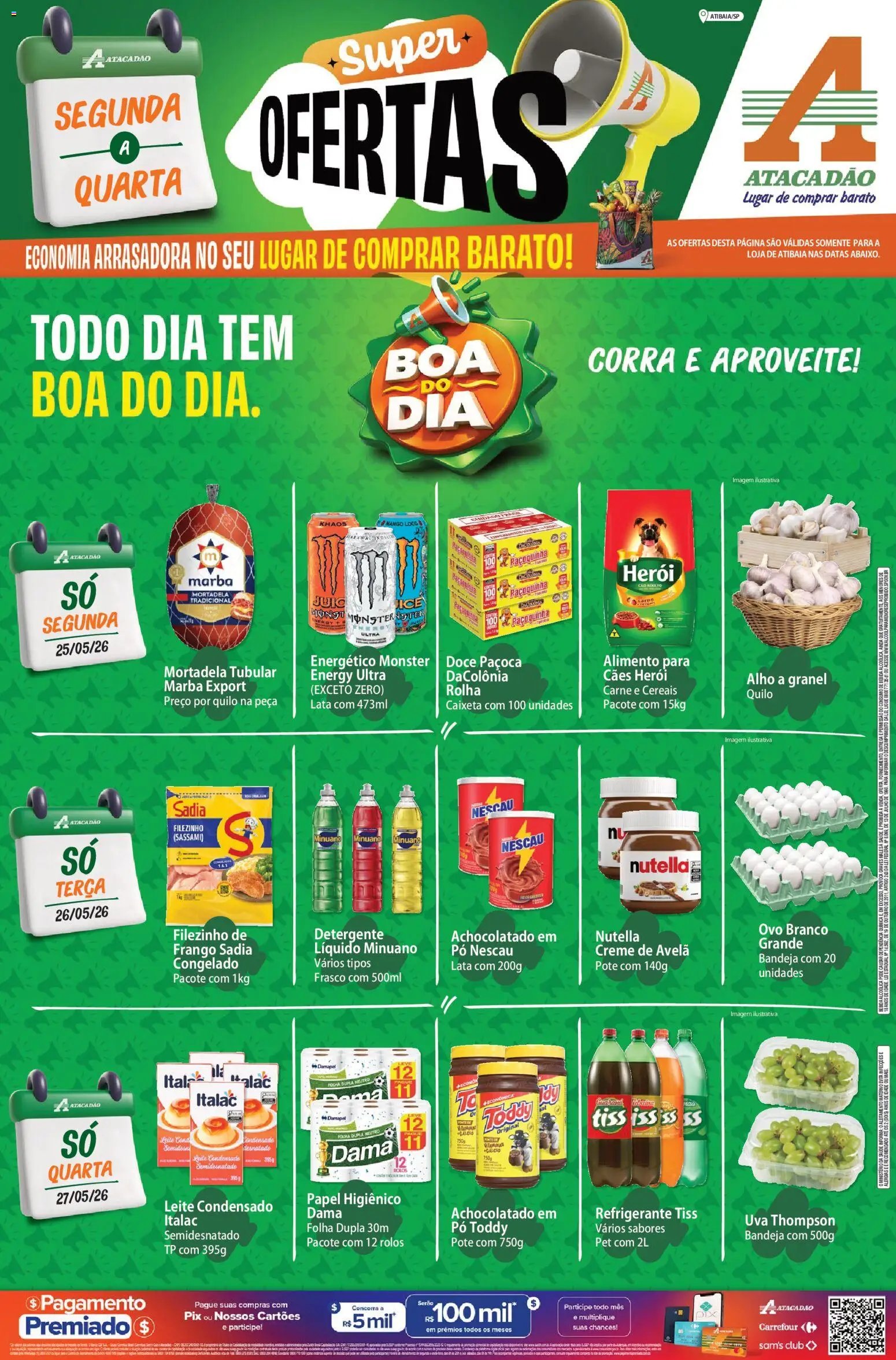 Atacadão folheto a partir de 25/05/2026 Atacadão ofertas - SP (2026-05-25 - 2026-05-27)
