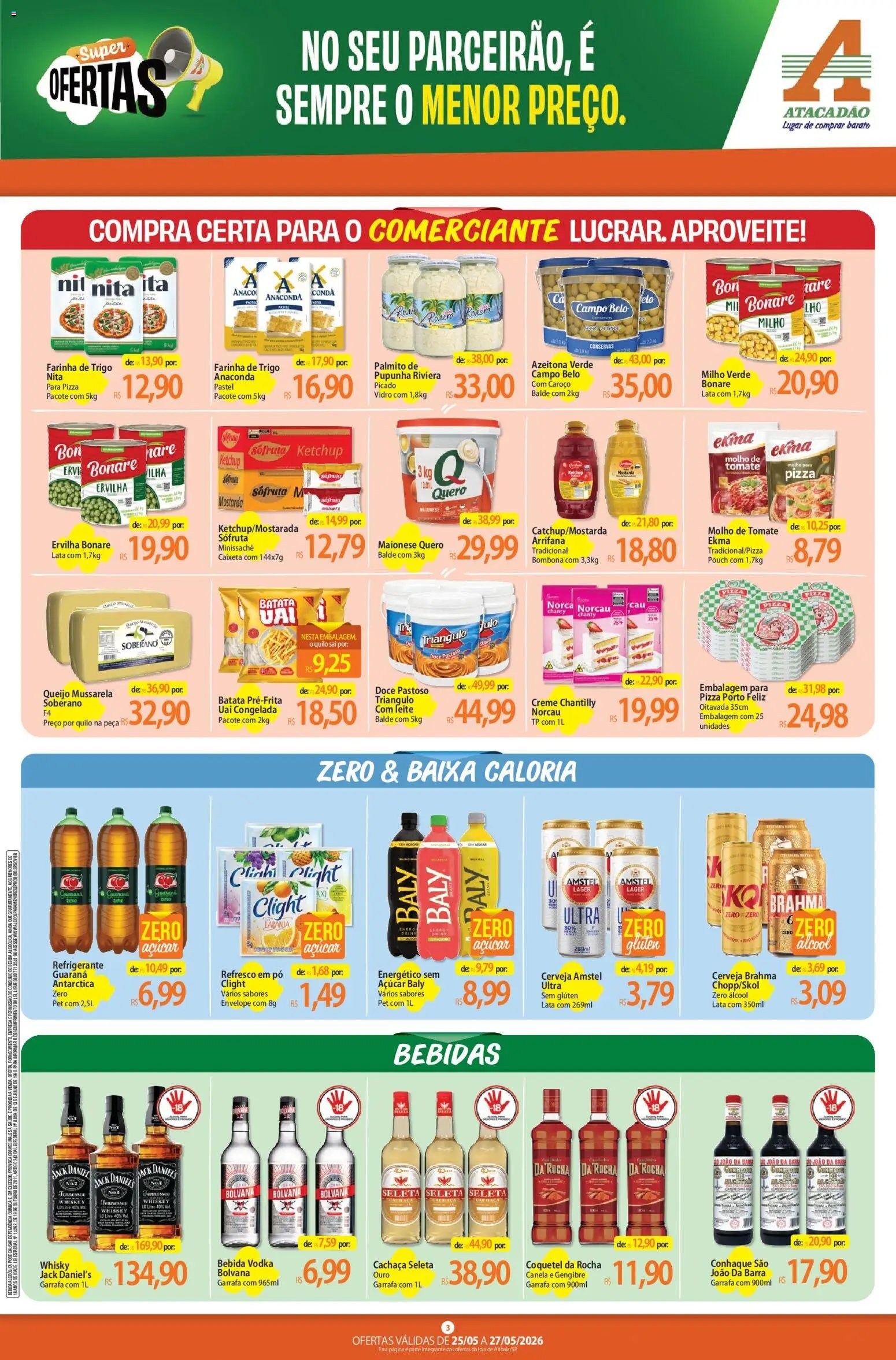 Atacadão folheto a partir de 25/05/2026 Atacadão ofertas - SP (2026-05-25 - 2026-05-27)