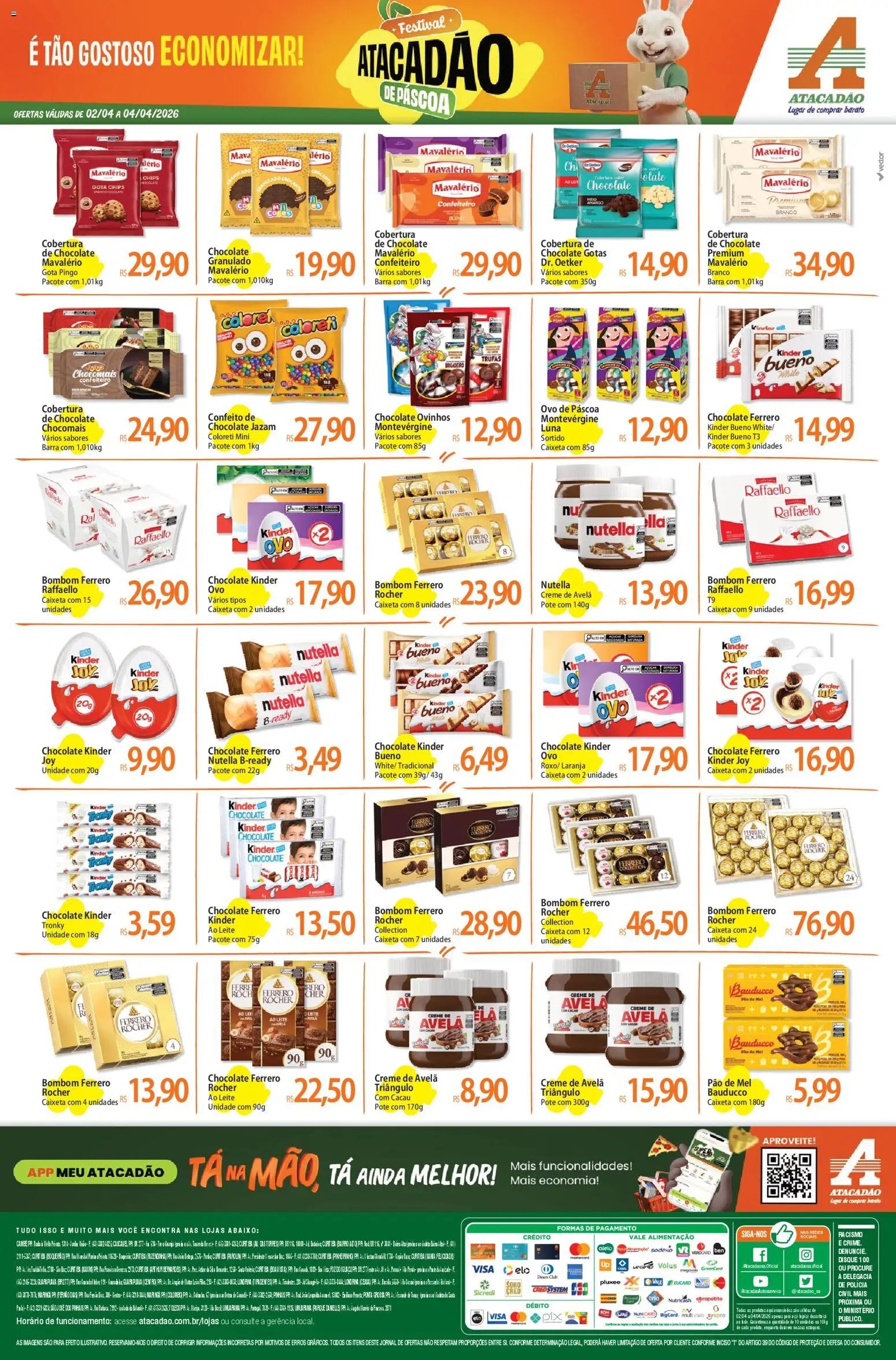Atacadão folheto a partir de 02/04/2026 Atacadão ofertas - PR (2026-04-02 - 2026-04-04)