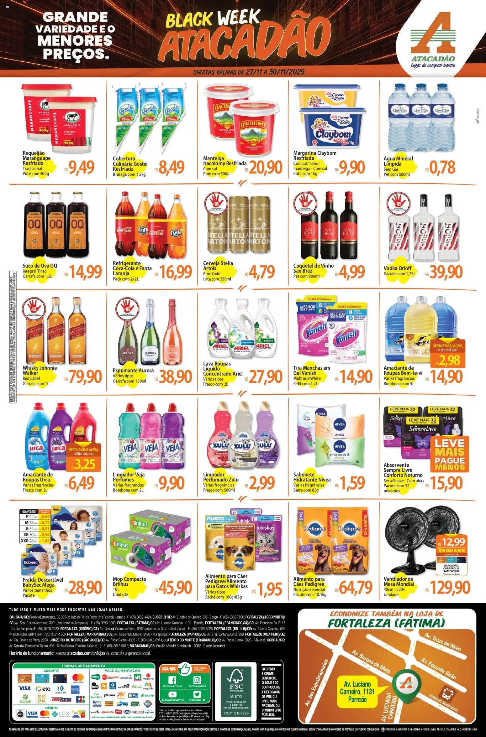 Atacadão folheto a partir de 27/11/2025 Ofertas - CE (2025-11-27 - 2025-11-30)