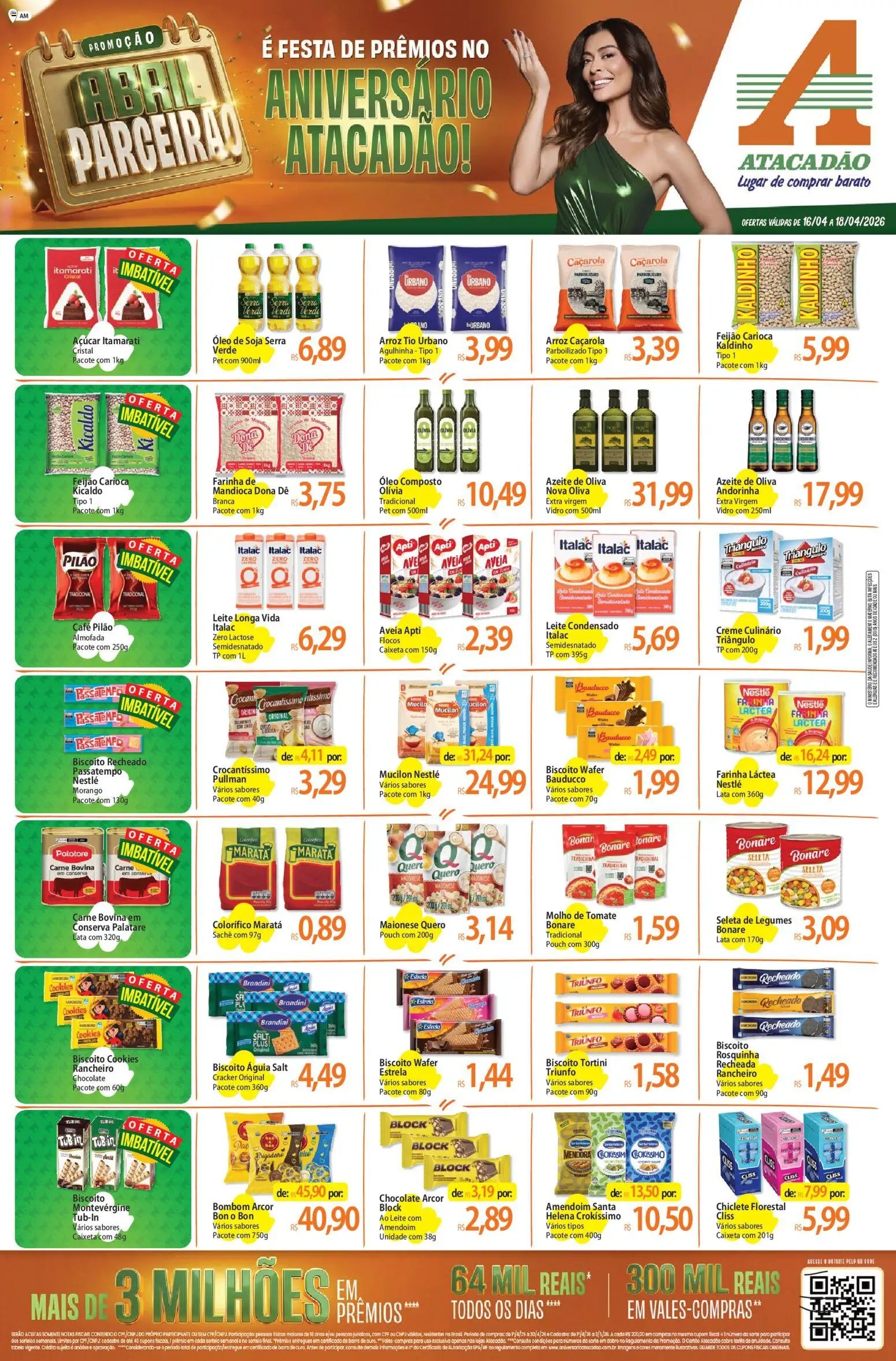Atacadão folheto a partir de 16/04/2026 Atacadão ofertas - AM (2026-04-16 - 2026-04-18)