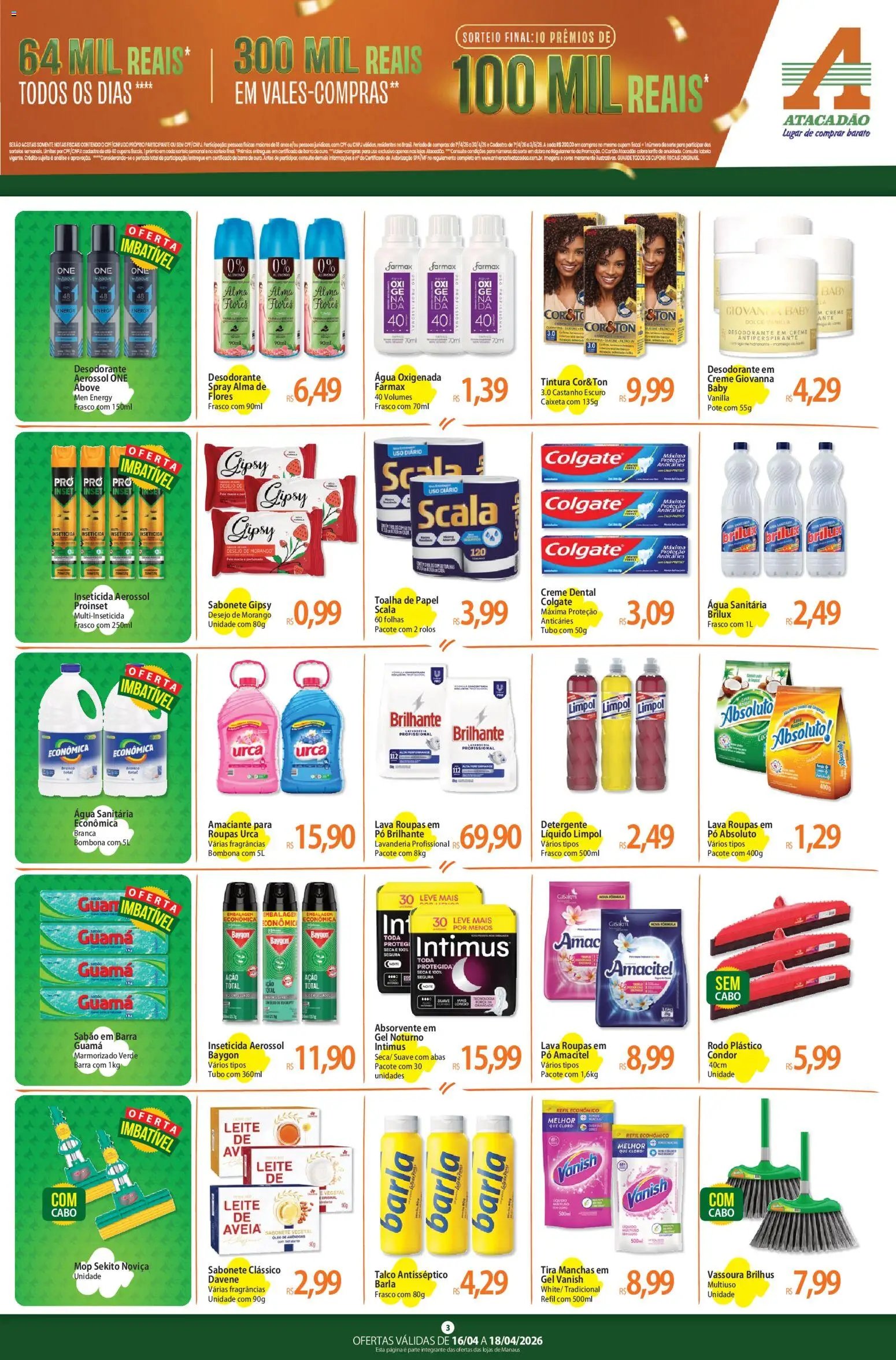 Atacadão folheto a partir de 16/04/2026 Atacadão ofertas - AM (2026-04-16 - 2026-04-18)