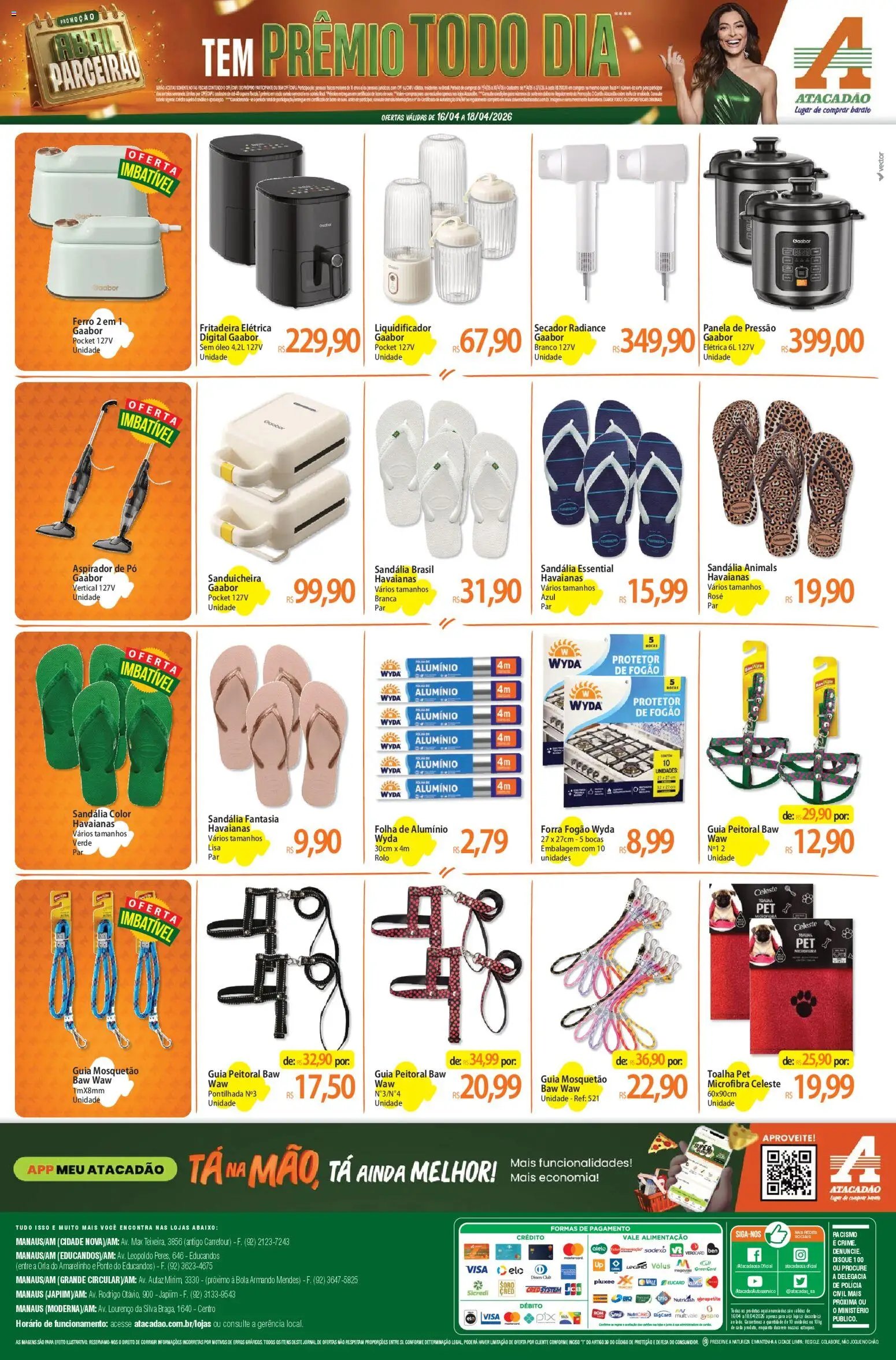 Atacadão folheto a partir de 16/04/2026 Atacadão ofertas - AM (2026-04-16 - 2026-04-18)