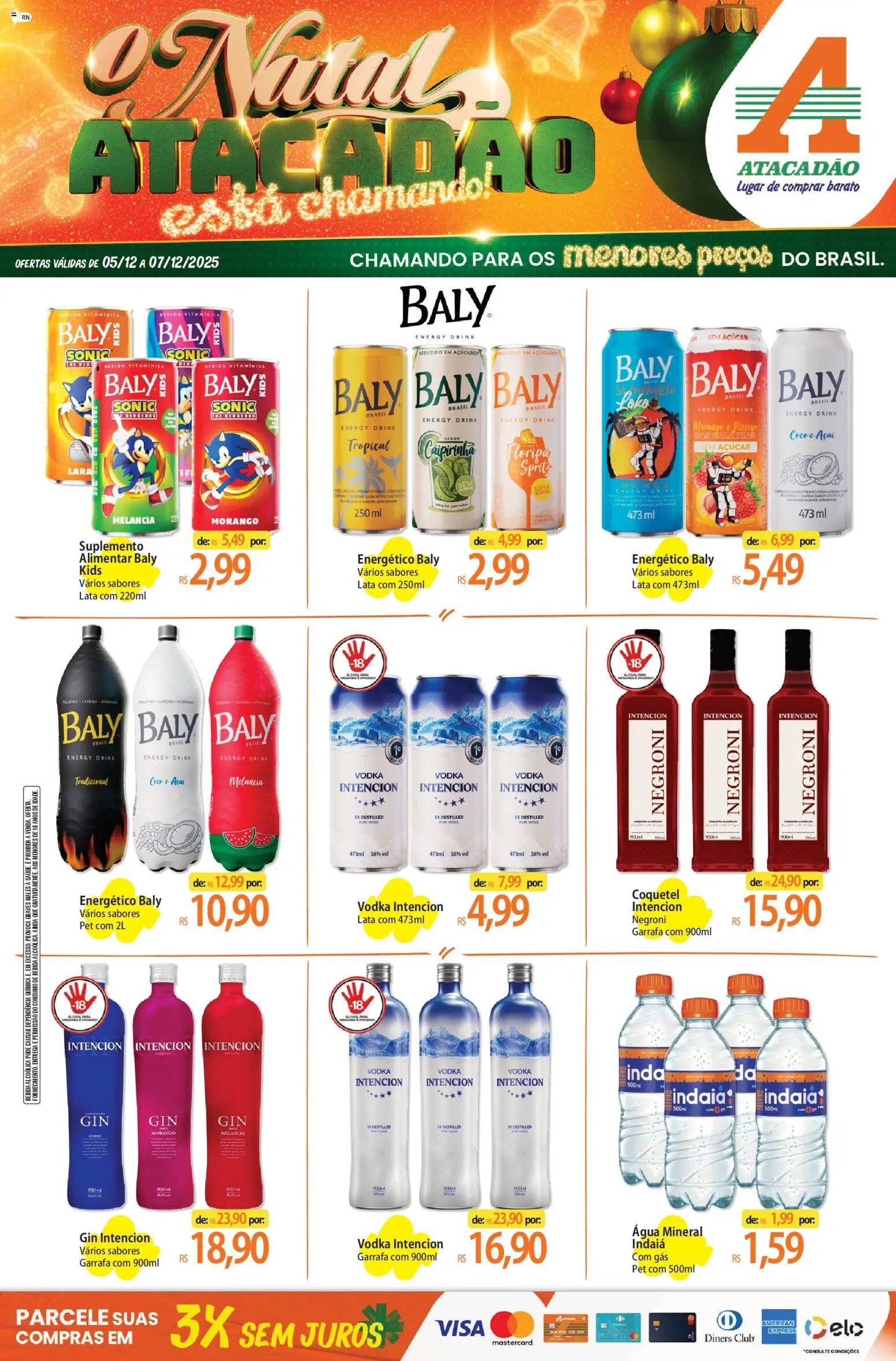 Atacadão folheto a partir de 05/12/2025 Ofertas - RN (2025-12-05 - 2025-12-07)