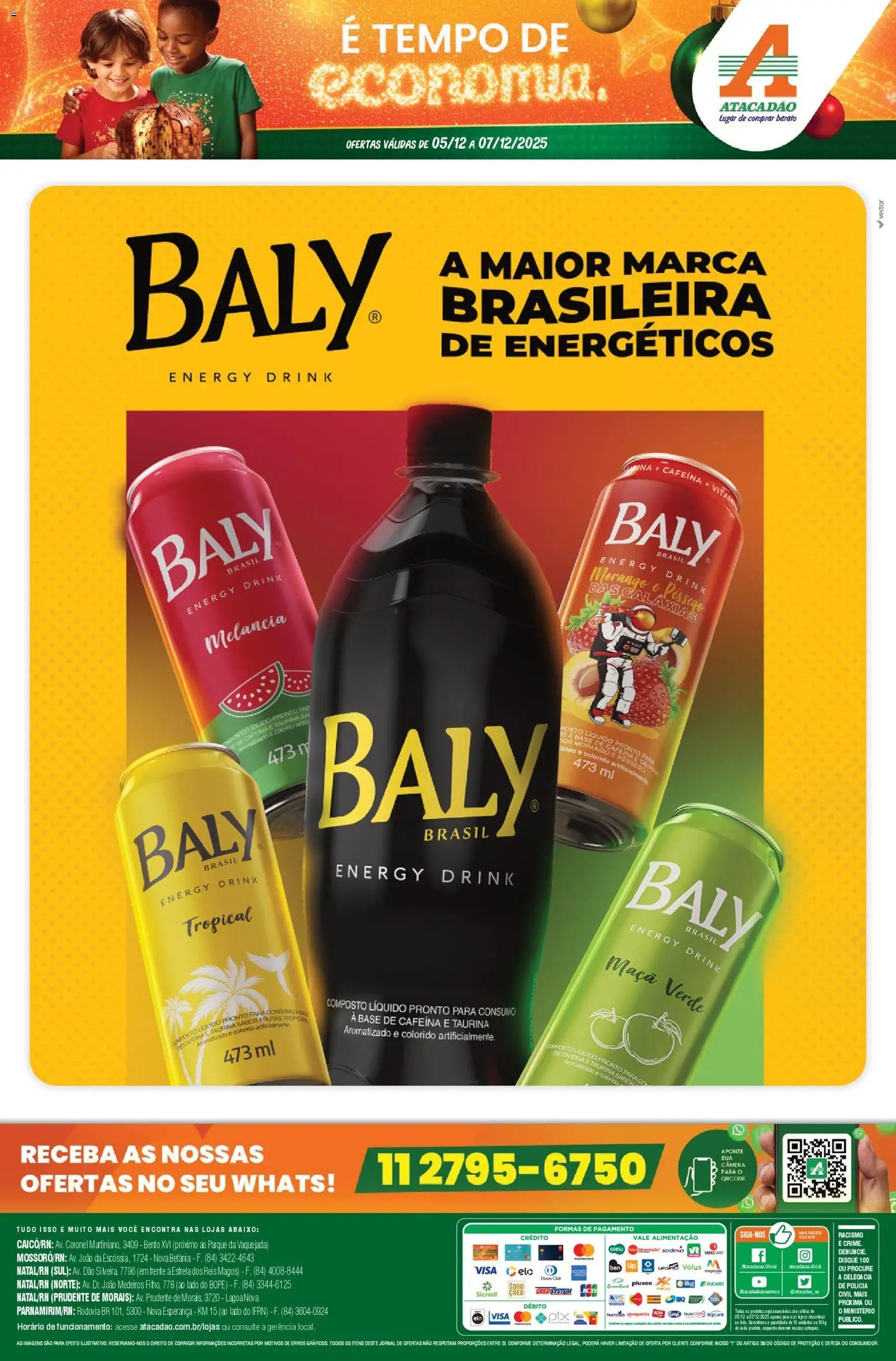 Atacadão folheto a partir de 05/12/2025 Ofertas - RN (2025-12-05 - 2025-12-07)