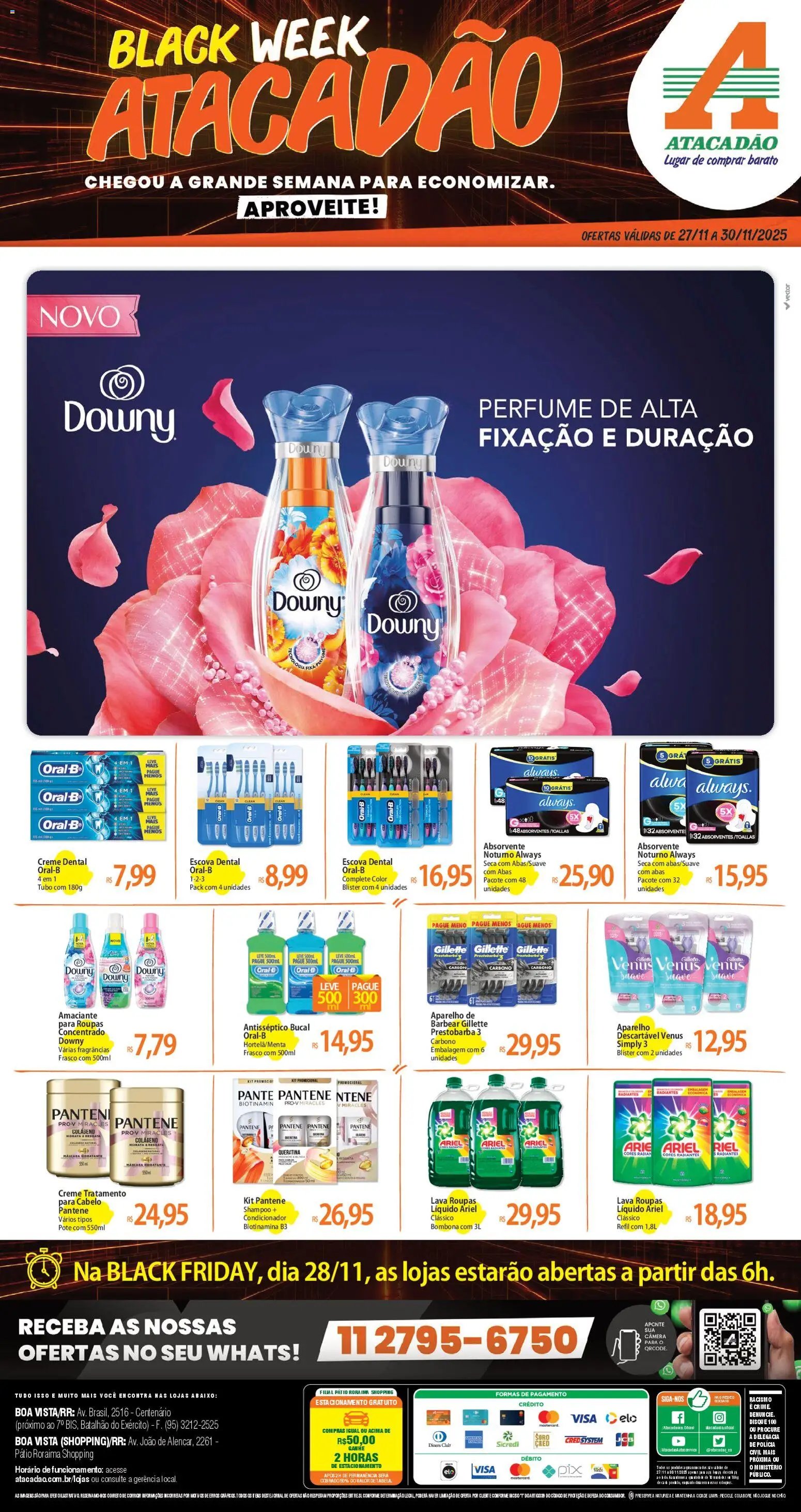 Atacadão folheto a partir de 27/11/2025 Ofertas - RR (2025-11-27 - 2025-11-30)