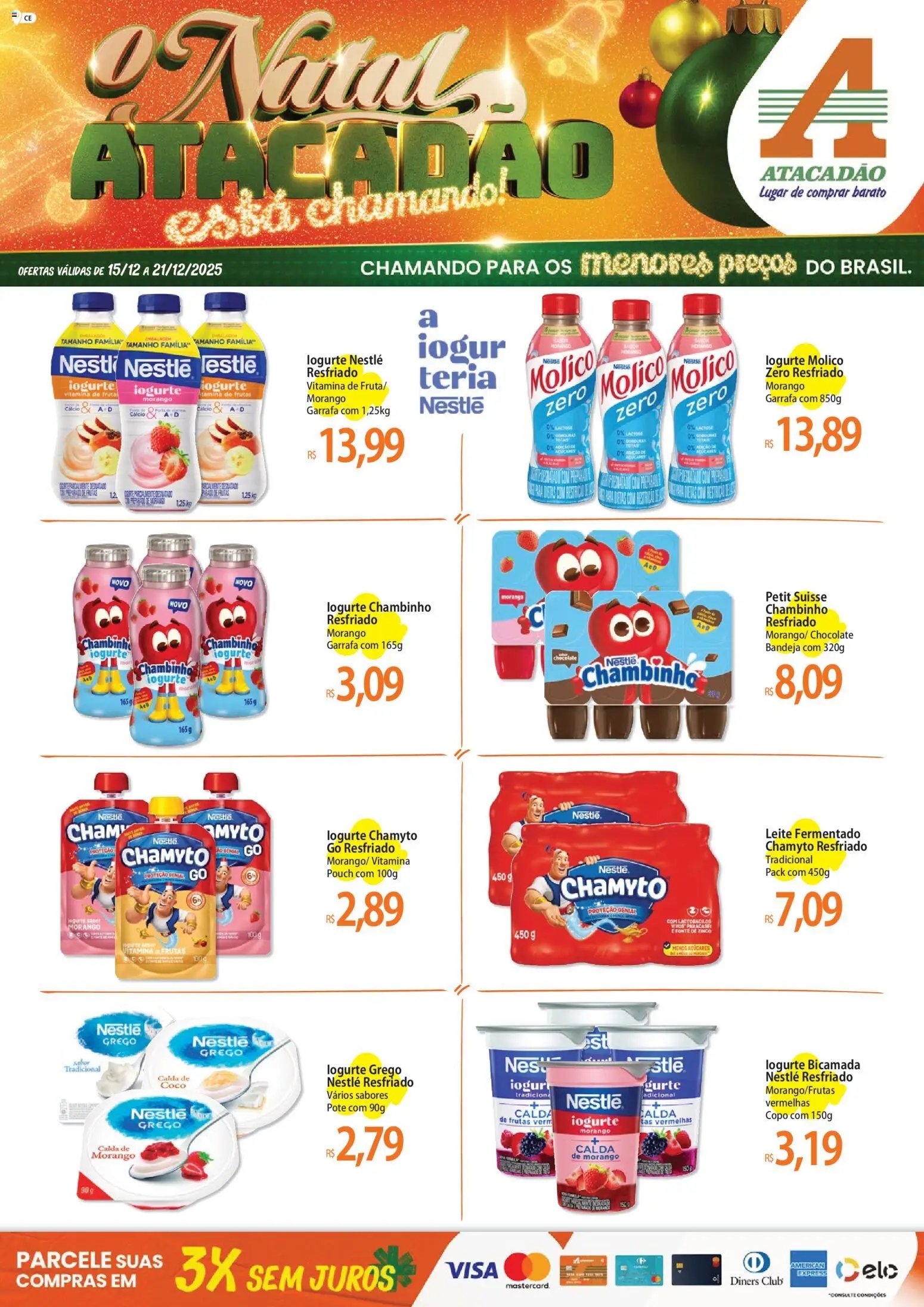 Atacadão folheto a partir de 15/12/2025 Ofertas - CE (2025-12-15 - 2025-12-21)