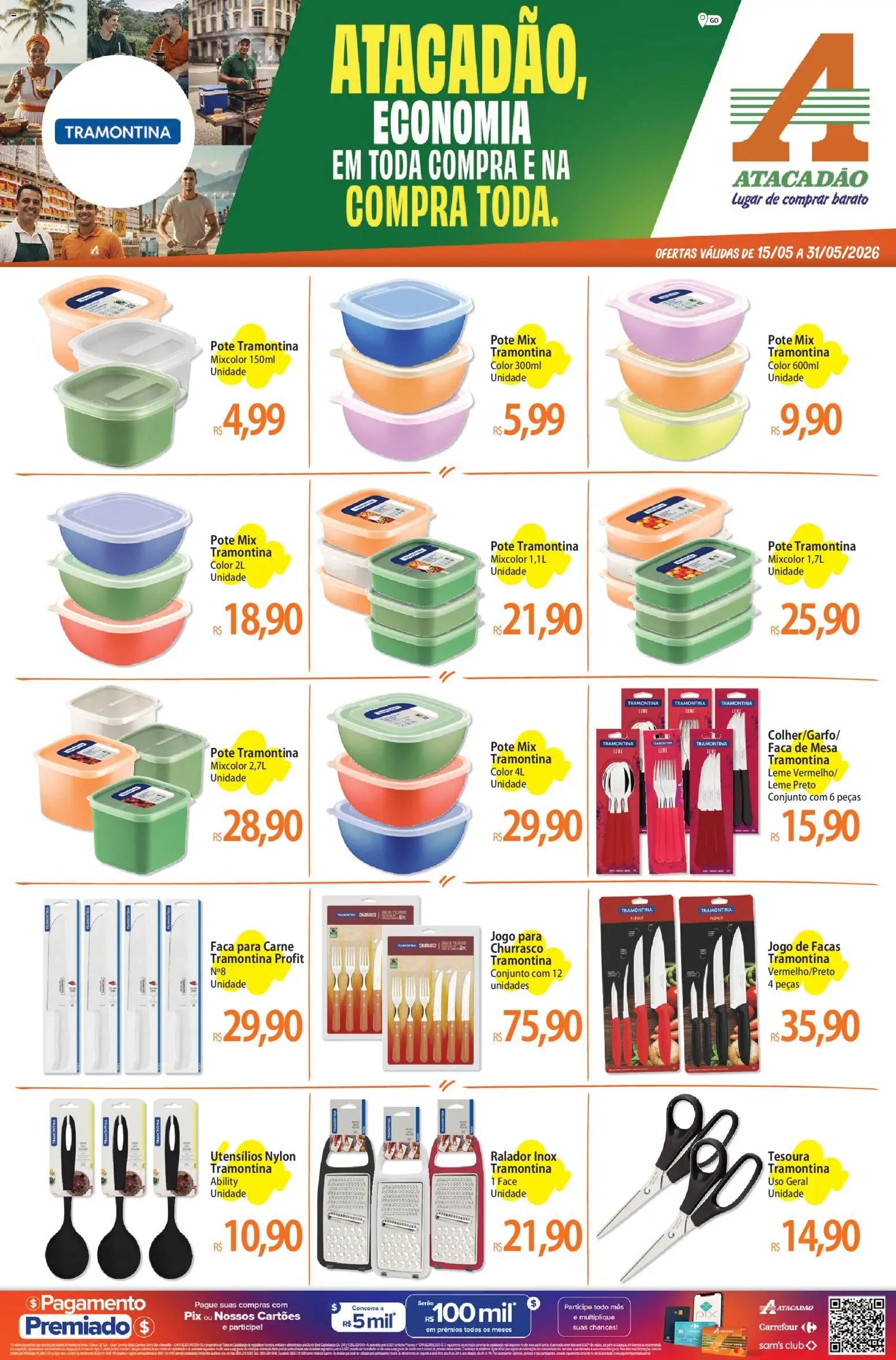 Atacadão folheto a partir de 15/05/2026 Atacadão ofertas - GO (2026-05-15 - 2026-05-31)