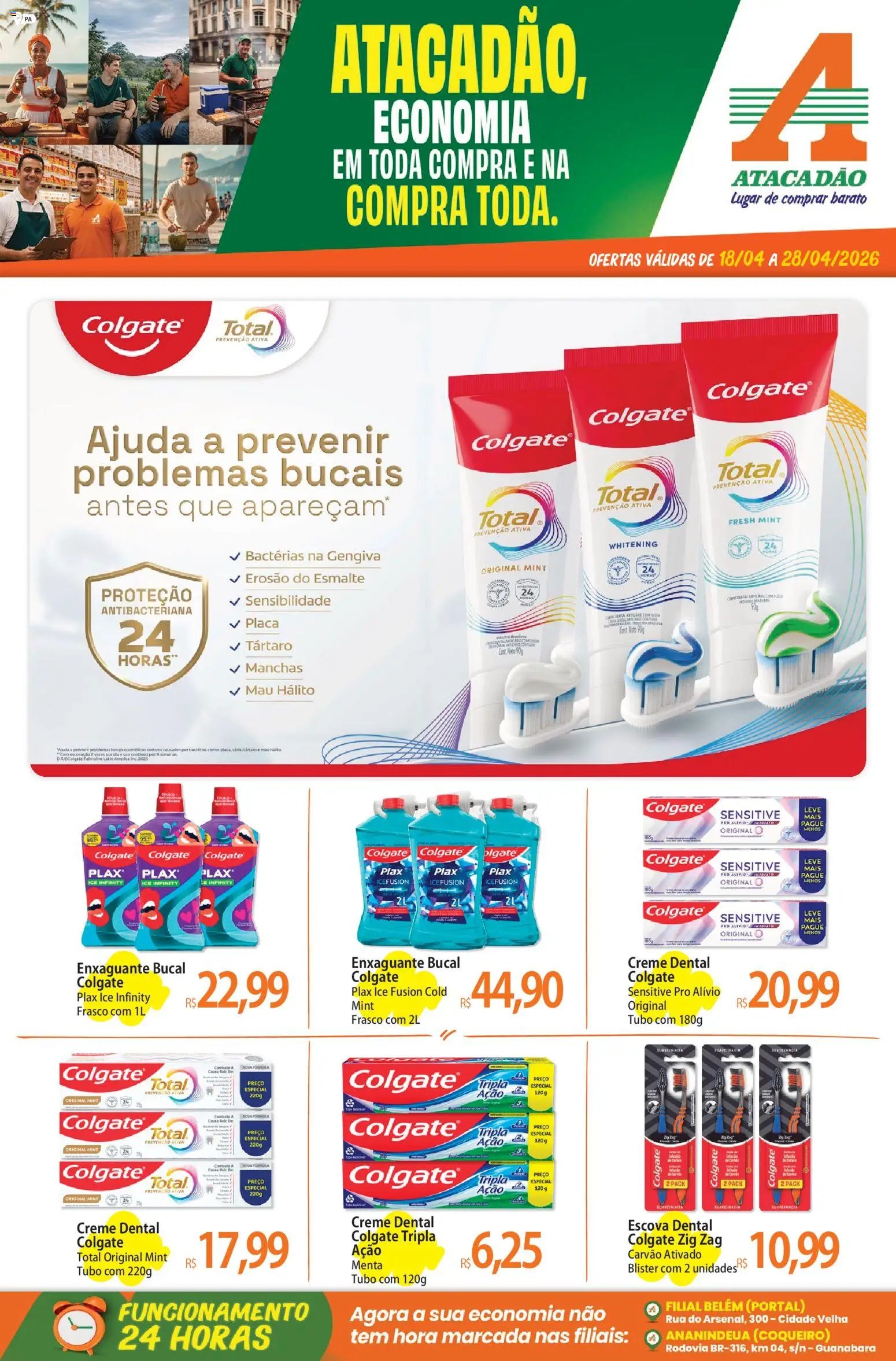 Atacadão folheto a partir de 18/04/2026 Atacadão ofertas - PA (2026-04-18 - 2026-04-20)