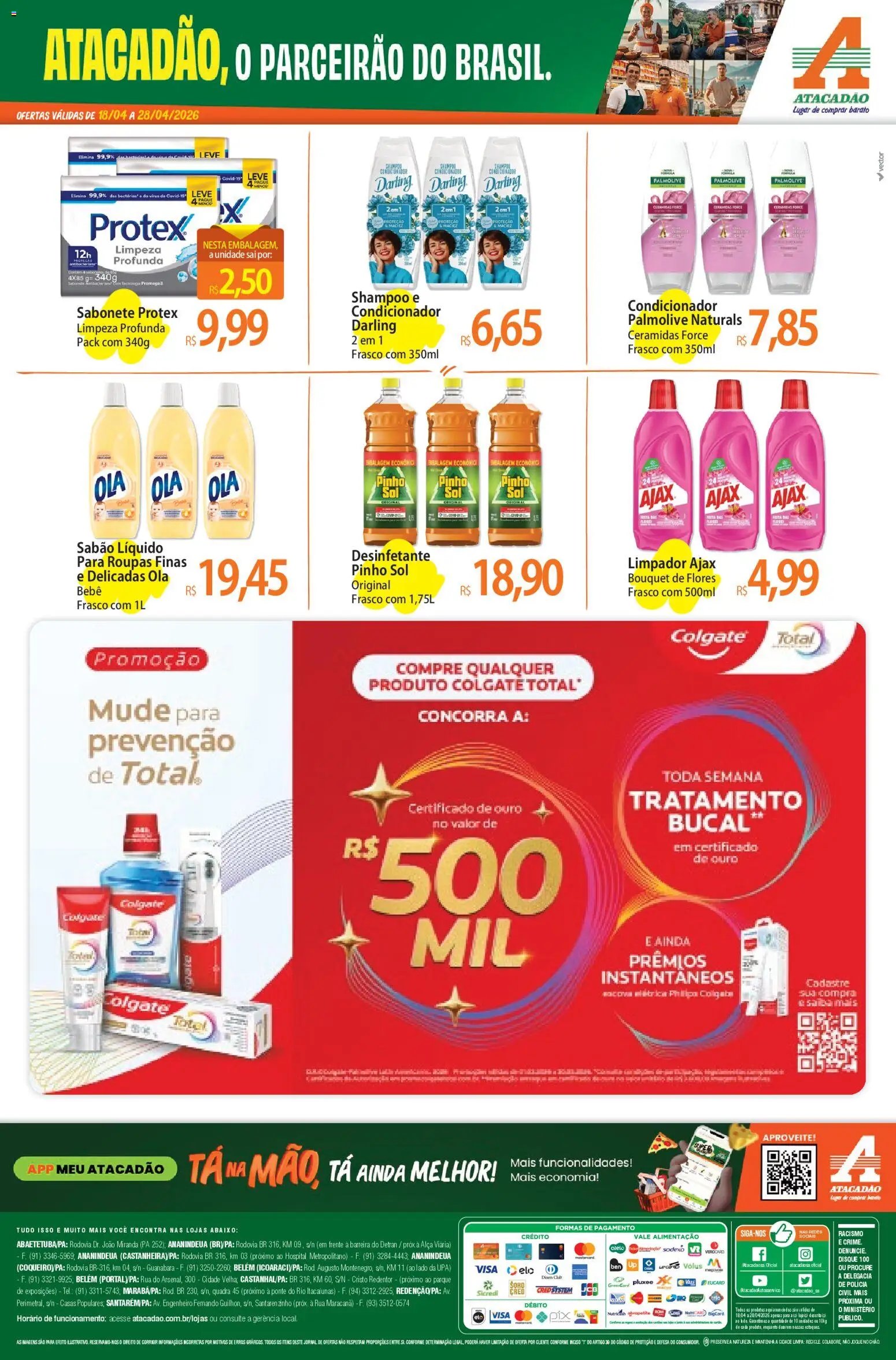 Atacadão folheto a partir de 18/04/2026 Atacadão ofertas - PA (2026-04-18 - 2026-04-20)