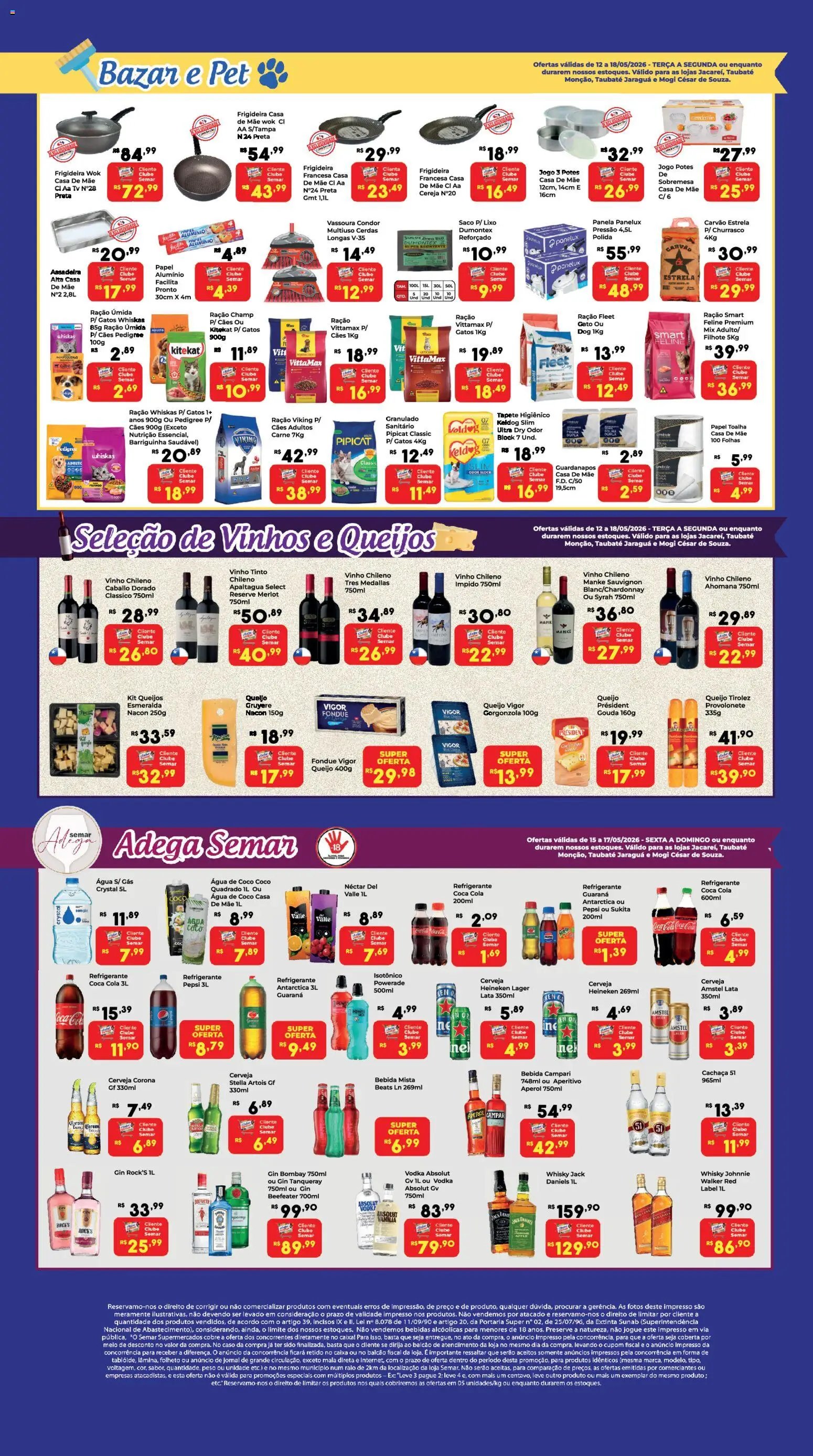 Semar Supermercado folheto a partir de 12/10/2026 Semar Supermercado - Ofertas da semana (2026-10-12 - 2026-10-18)
