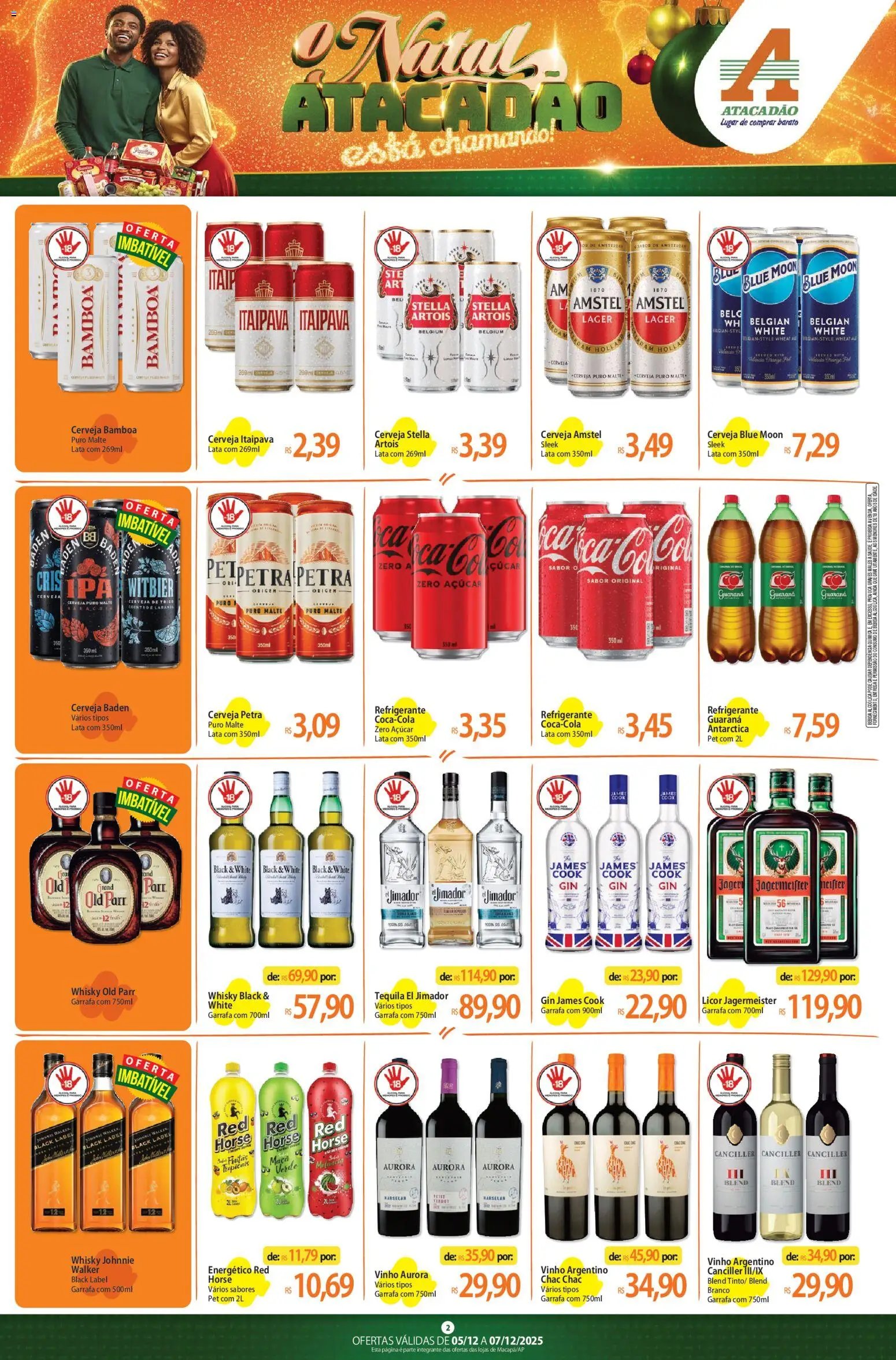 Atacadão folheto a partir de 05/12/2025 Ofertas - AP (2025-12-05 - 2025-12-07)