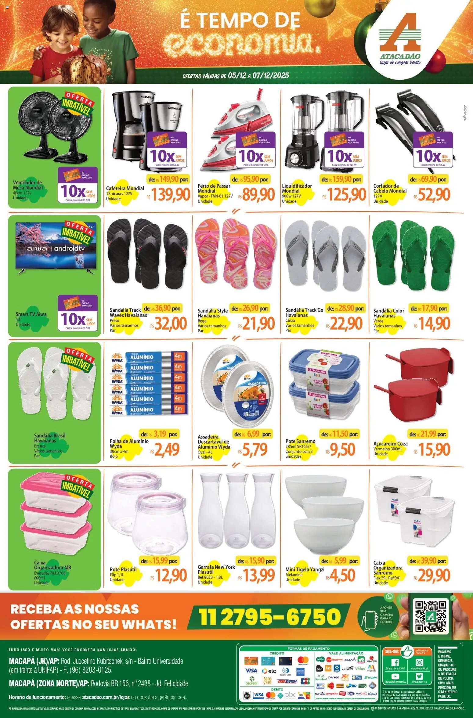 Atacadão folheto a partir de 05/12/2025 Ofertas - AP (2025-12-05 - 2025-12-07)
