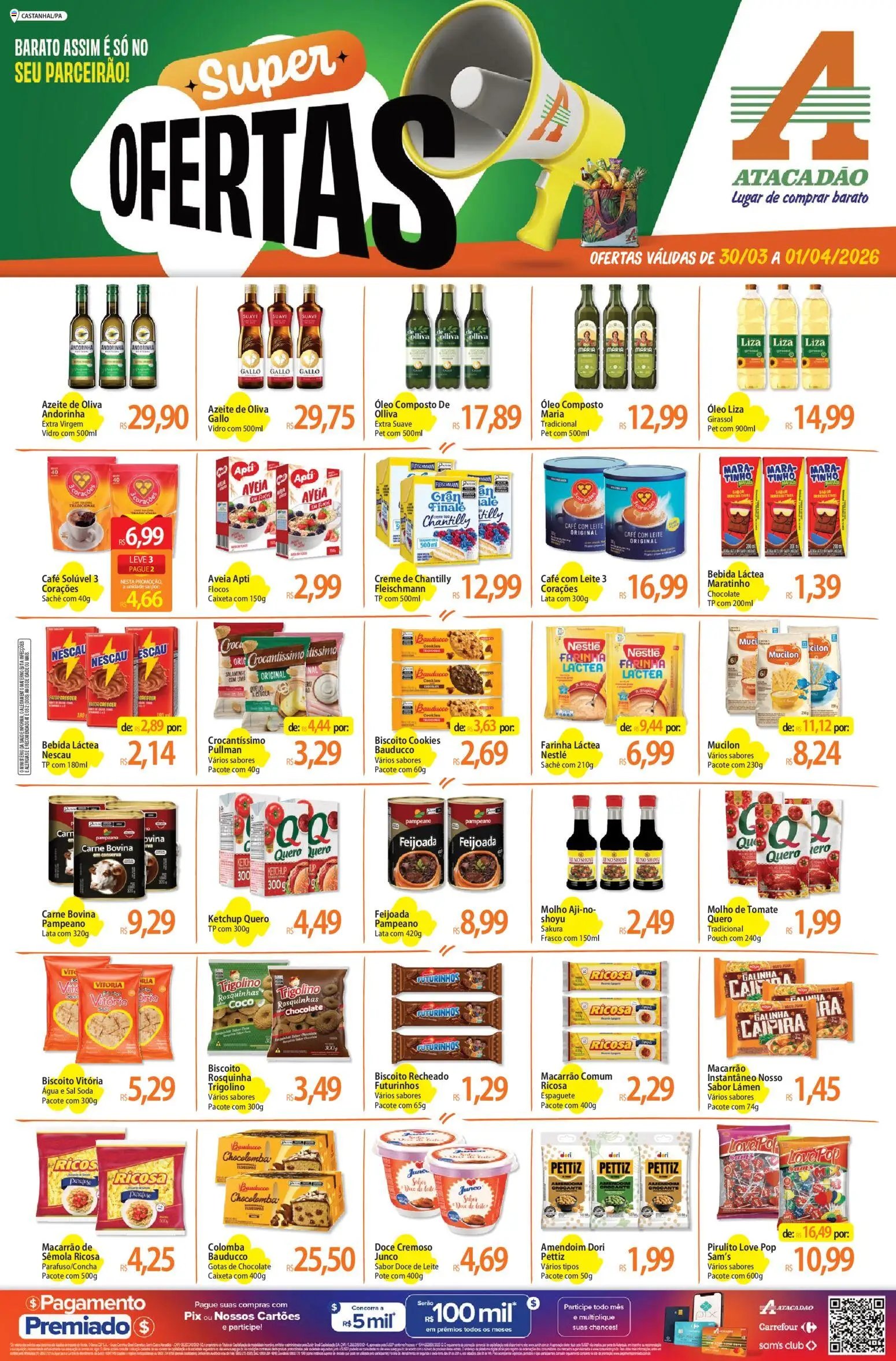Atacadão folheto a partir de 30/03/2026 Atacadão ofertas - PA (2026-03-30 - 2026-04-01)
