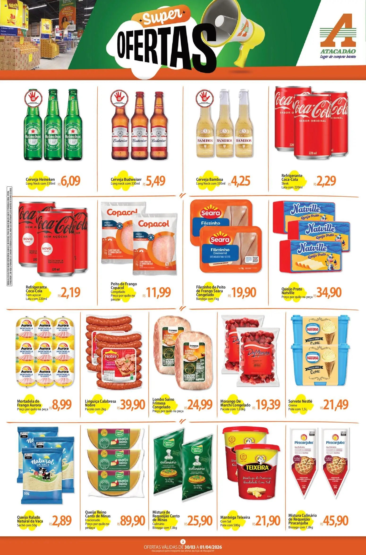 Atacadão folheto a partir de 30/03/2026 Atacadão ofertas - AP (2026-03-30 - 2026-04-01)