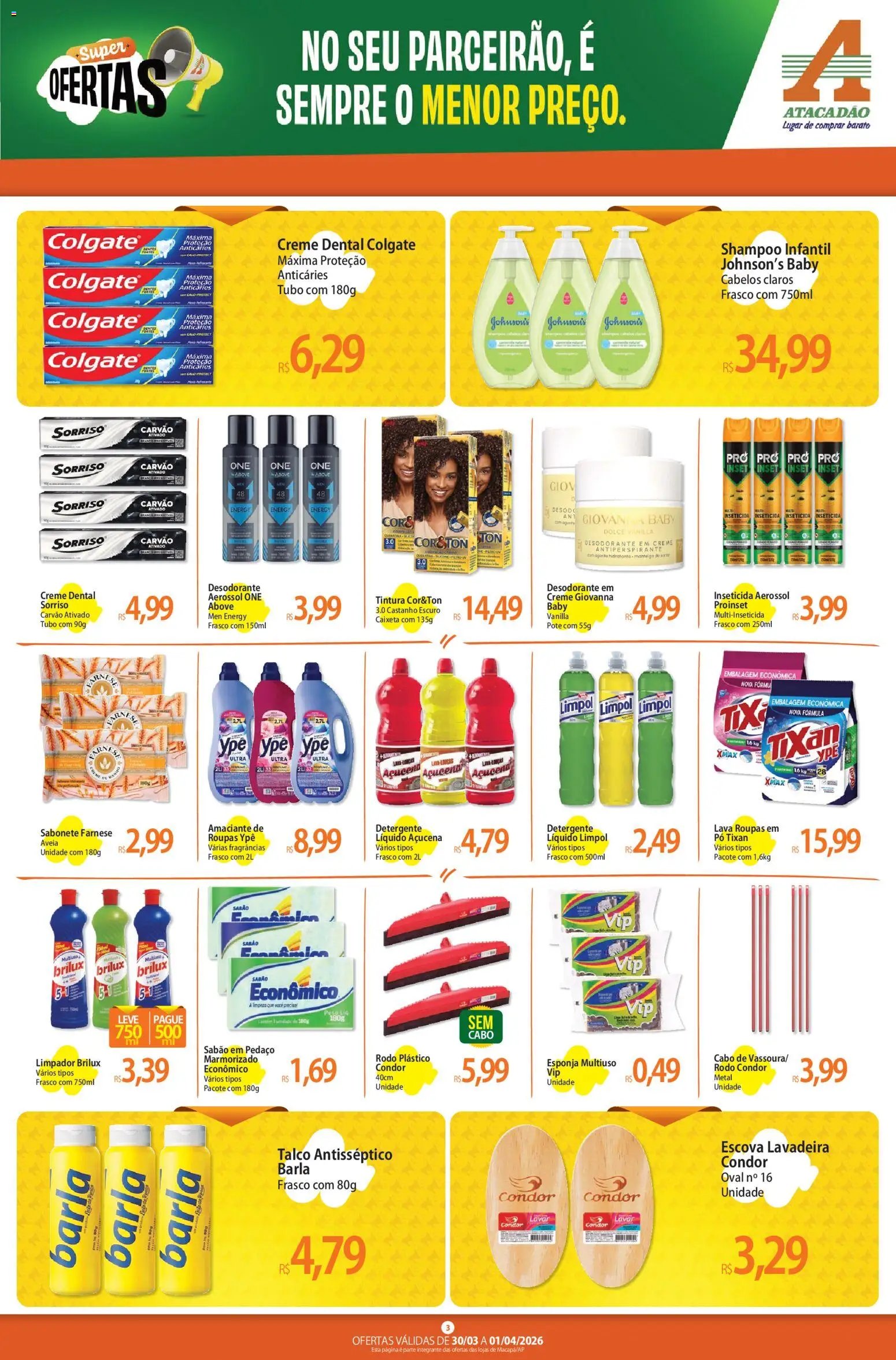 Atacadão folheto a partir de 30/03/2026 Atacadão ofertas - AP (2026-03-30 - 2026-04-01)