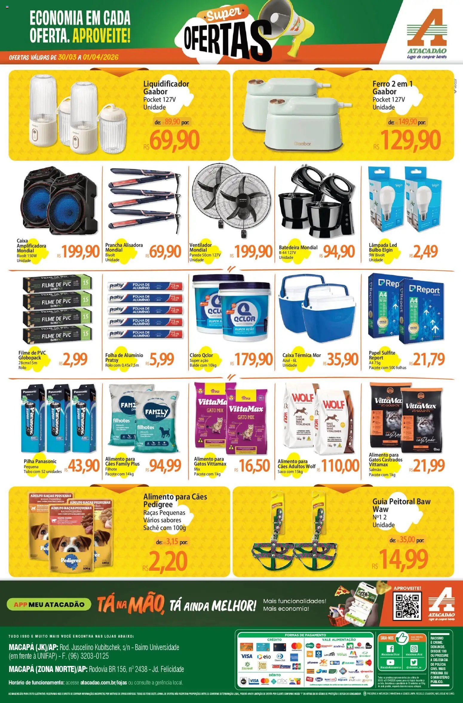 Atacadão folheto a partir de 30/03/2026 Atacadão ofertas - AP (2026-03-30 - 2026-04-01)