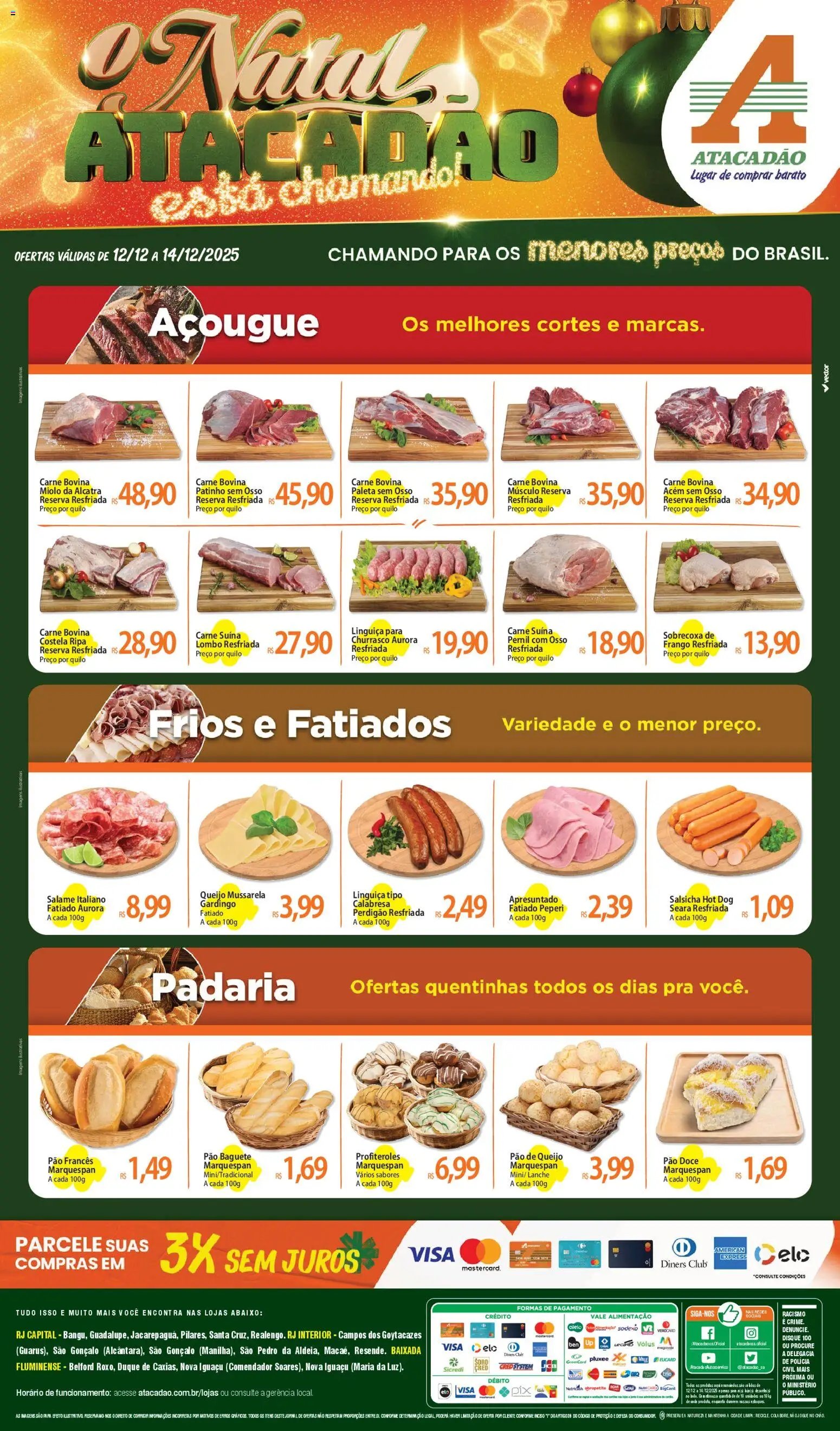 Atacadão folheto a partir de 12/12/2025 Ofertas - RJ (2025-12-12 - 2025-12-14)